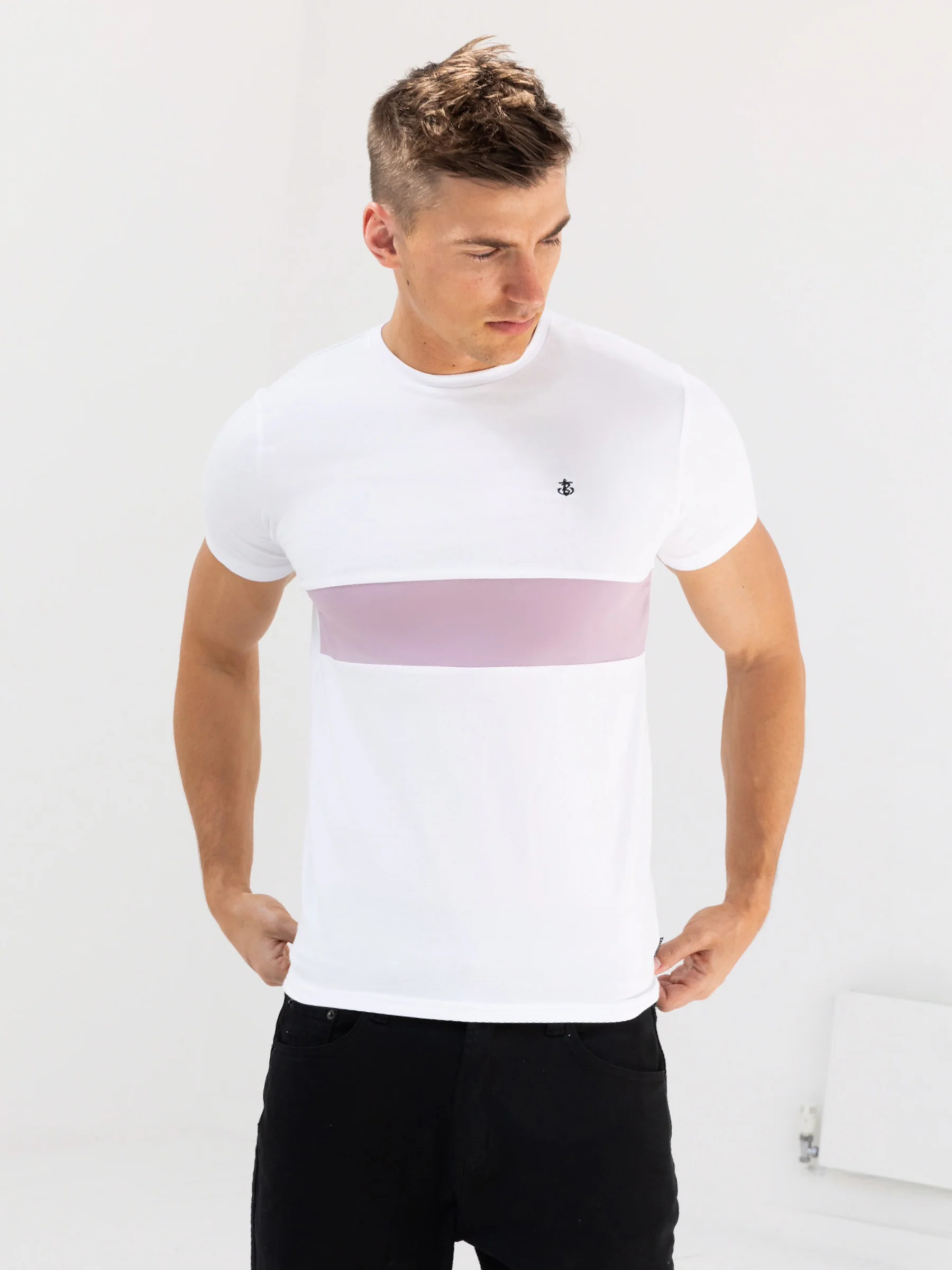 Iowa T-Shirt - White & Purple - E-Cigarette Wholesale