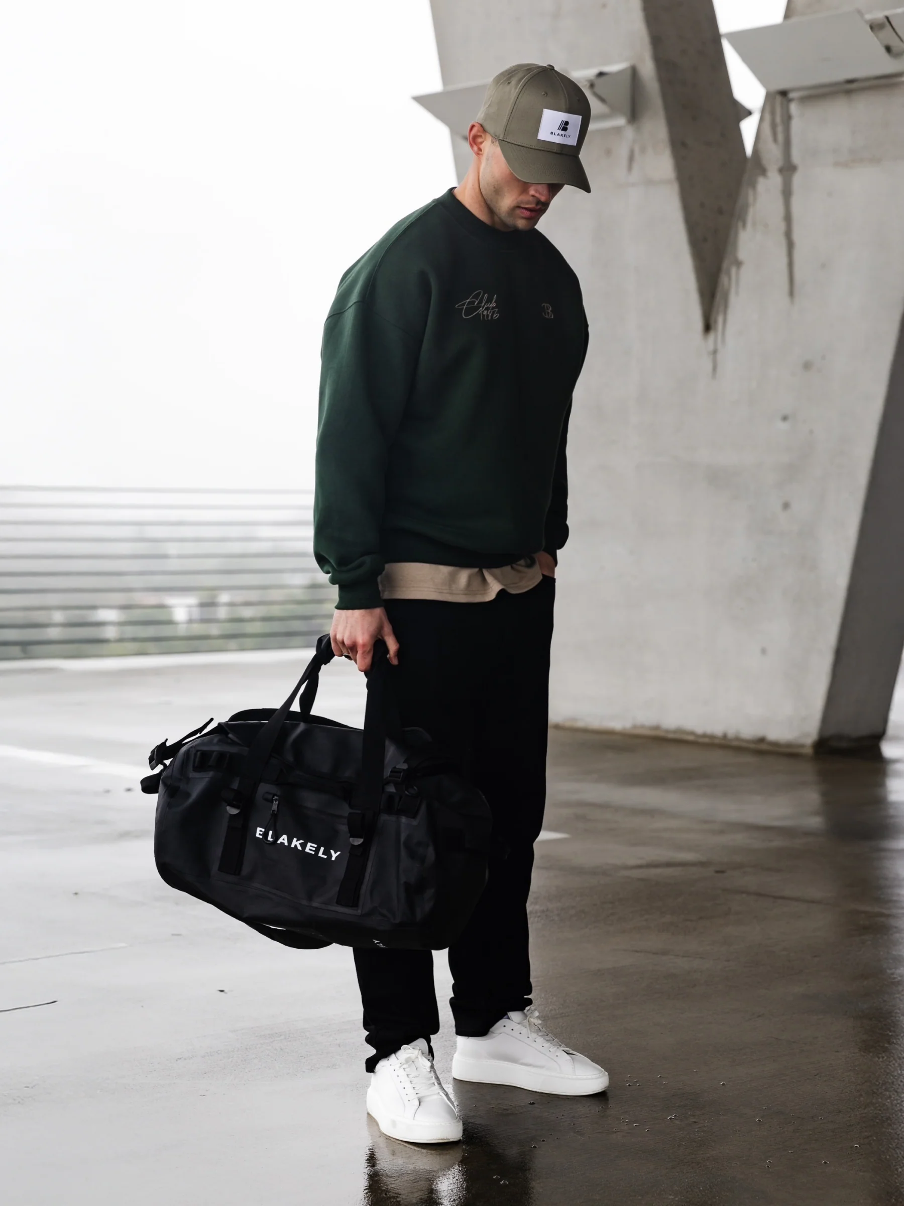 Club Relaxed Jumper - Forest Green - E-Cigarette Wholesale