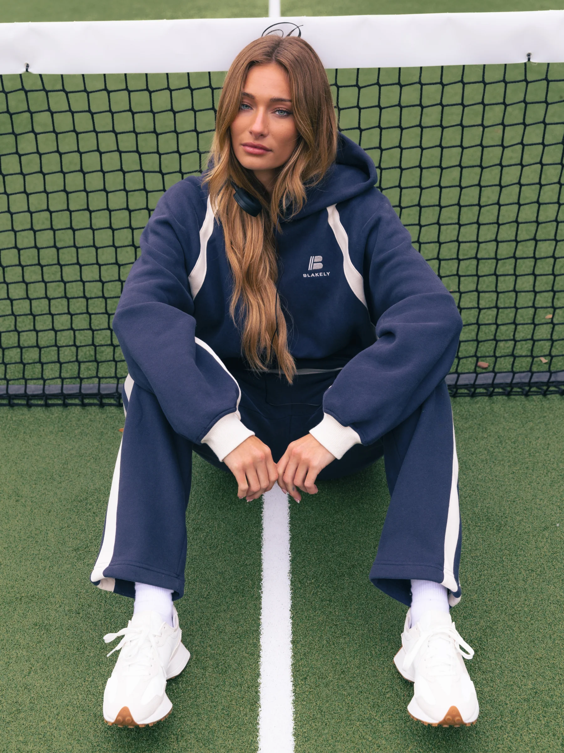 Classic Panel Oversized Hoodie - True Navy - E-Cigarette Wholesale