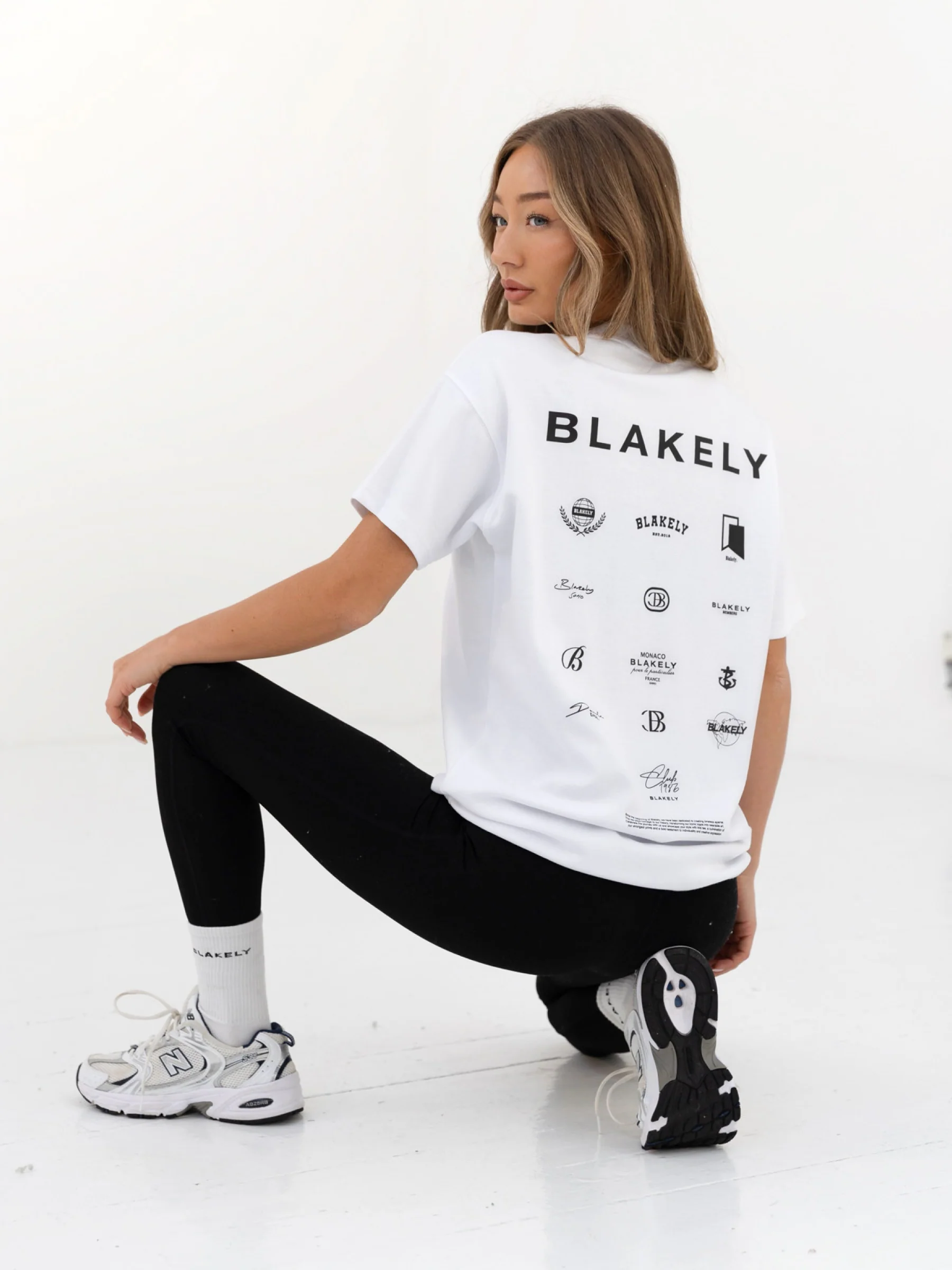 Blakely Icon Oversized T-Shirt - White - E-Cigarette Wholesale