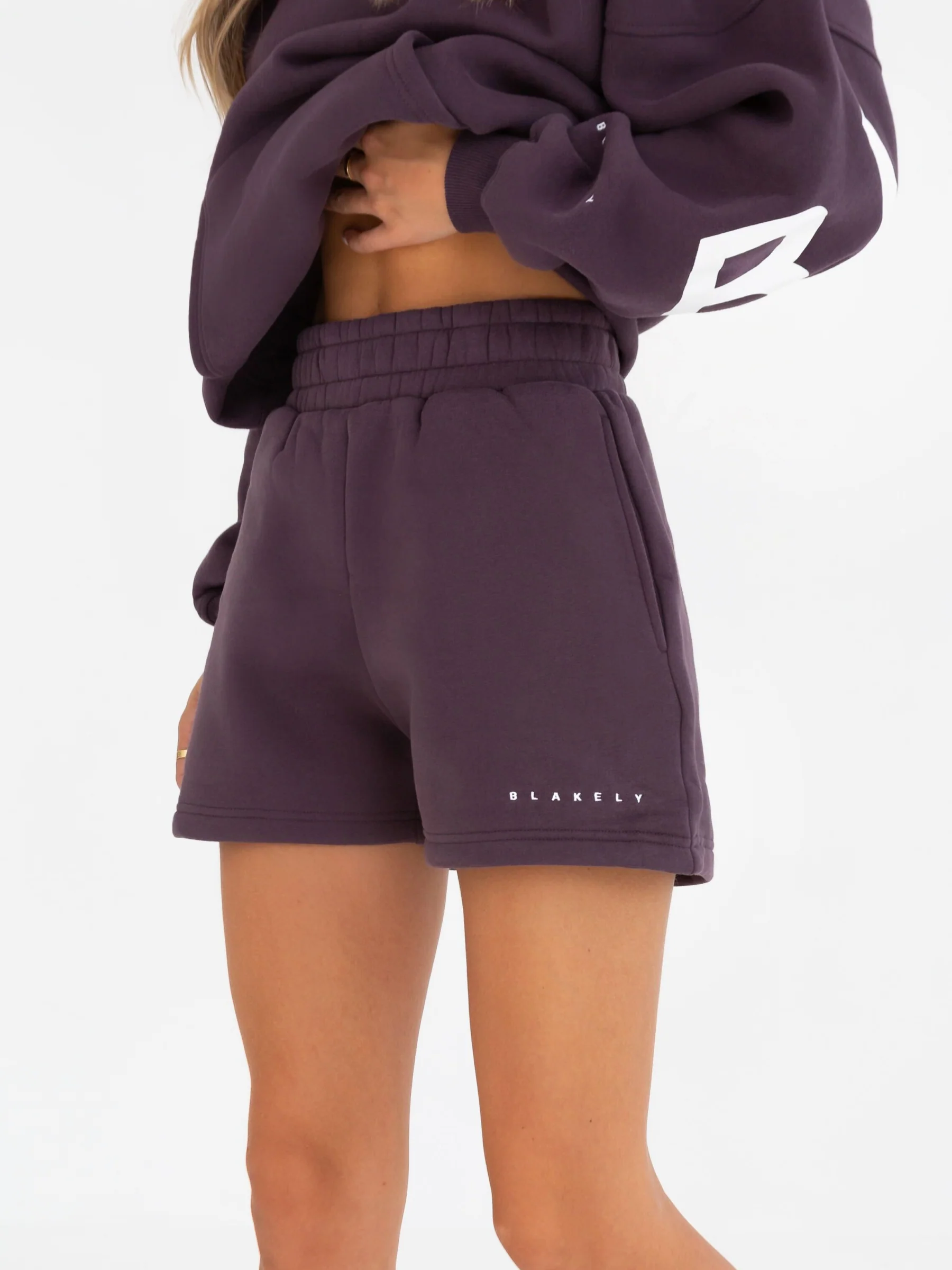 Isabel Jogger Shorts - Plum - E-Cigarette Wholesale