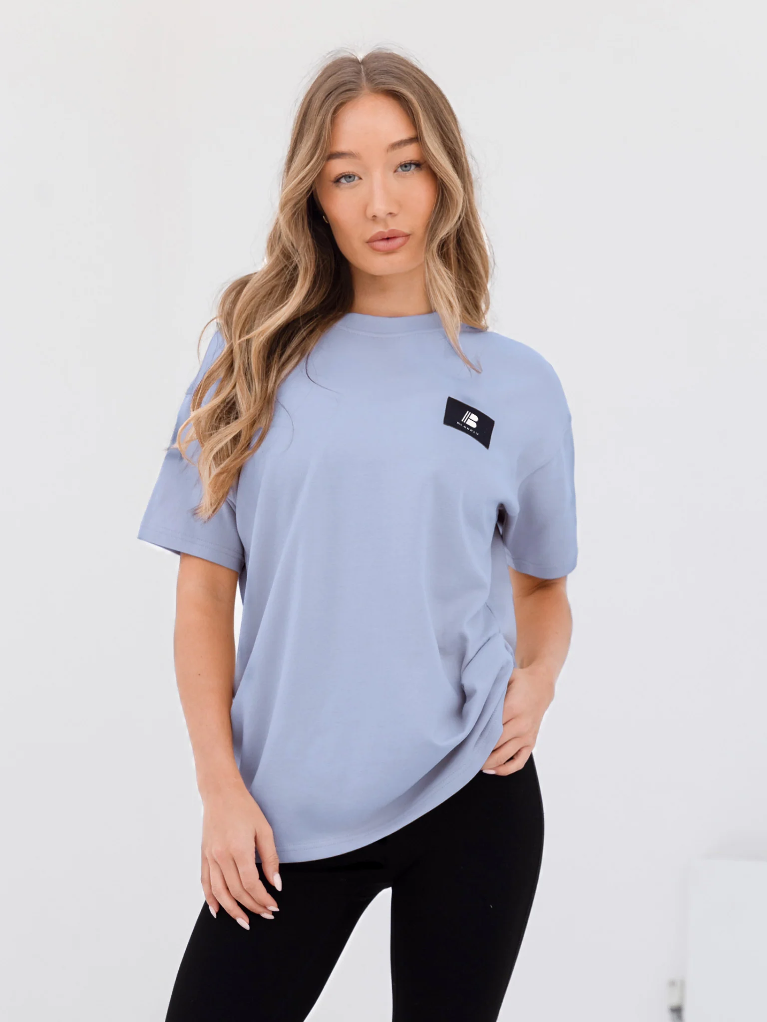 Apex Label Oversized T-Shirt - Sky Blue - E-Cigarette Wholesale