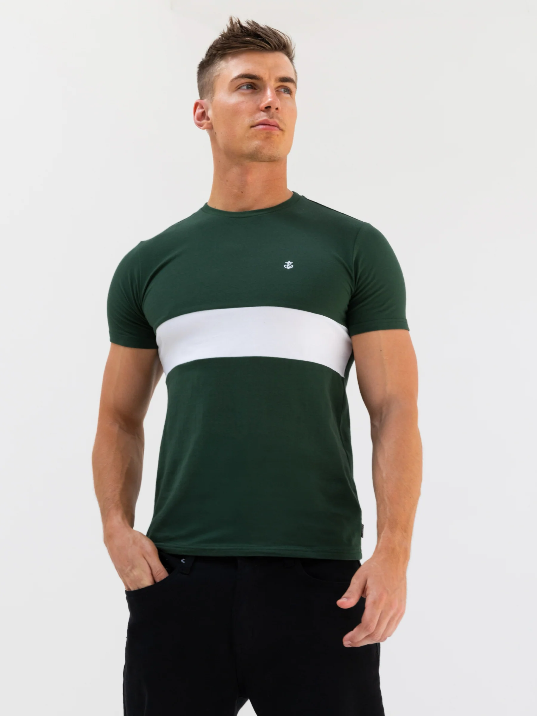Rhode T-Shirt - Green & White - E-Cigarette Wholesale