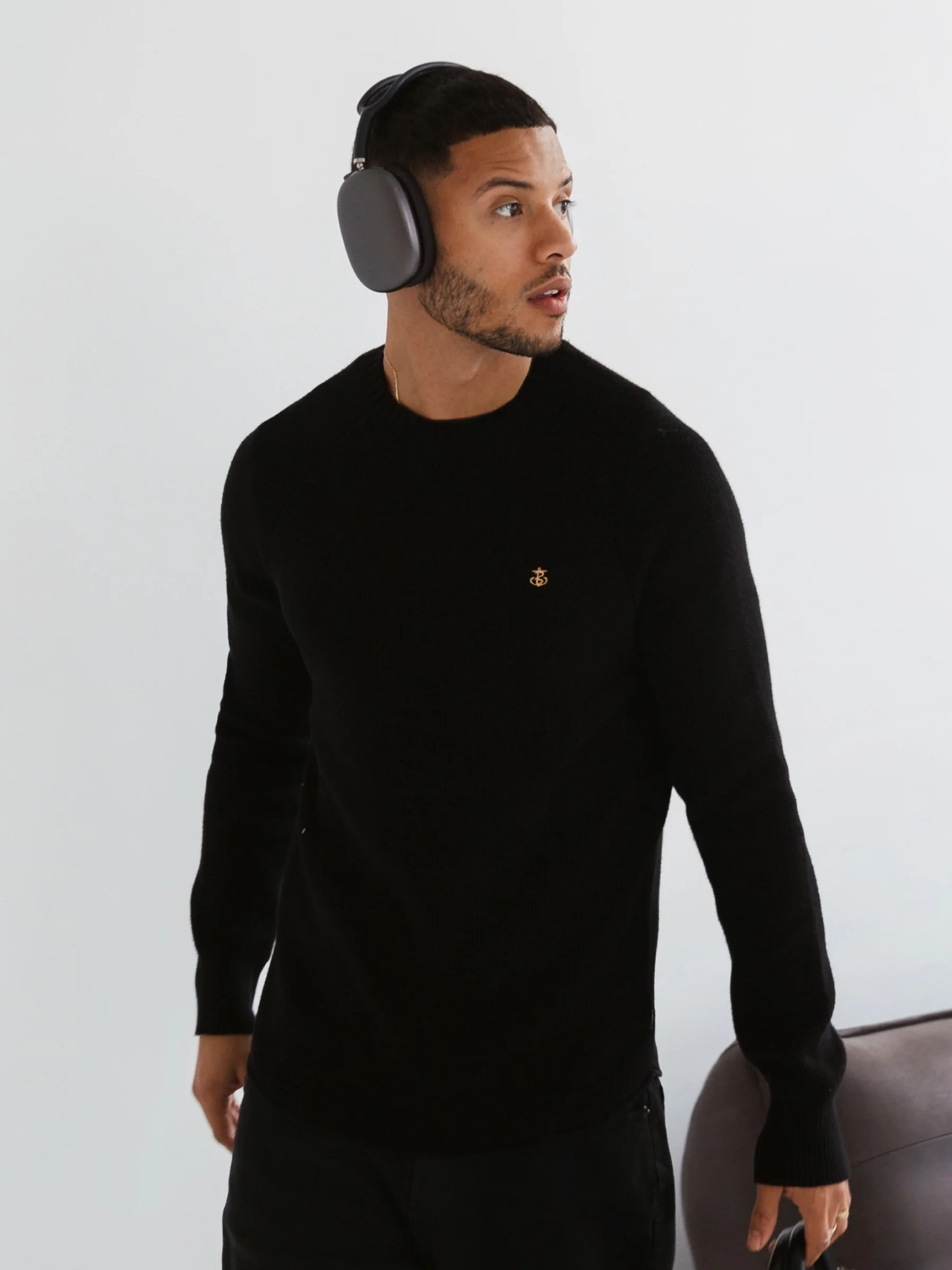 Olton Knit Jumper - Black - E-Cigarette Wholesale