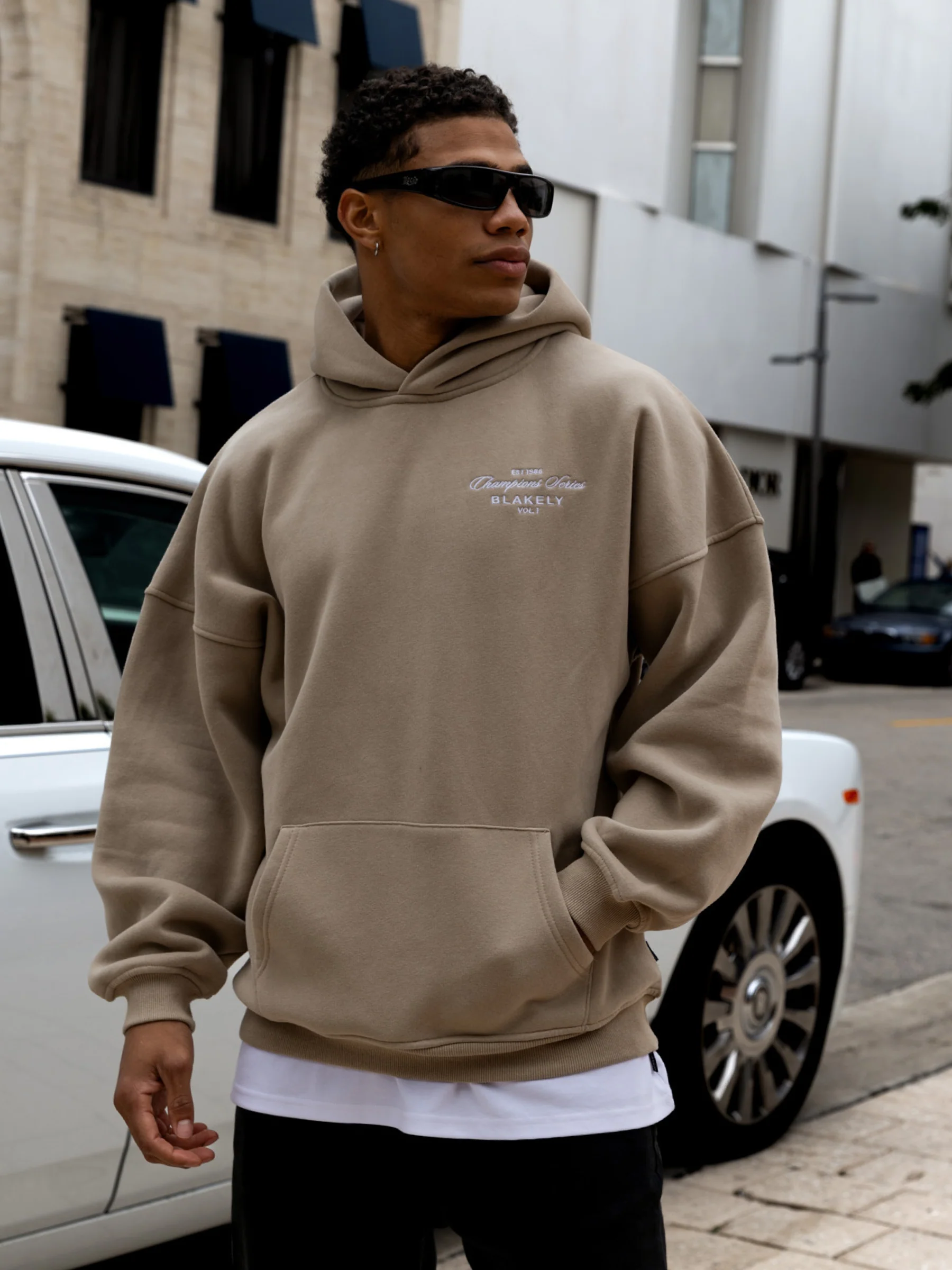 Champions Relaxed Hoodie - Washed Khaki - E-Cigarette Wholesale