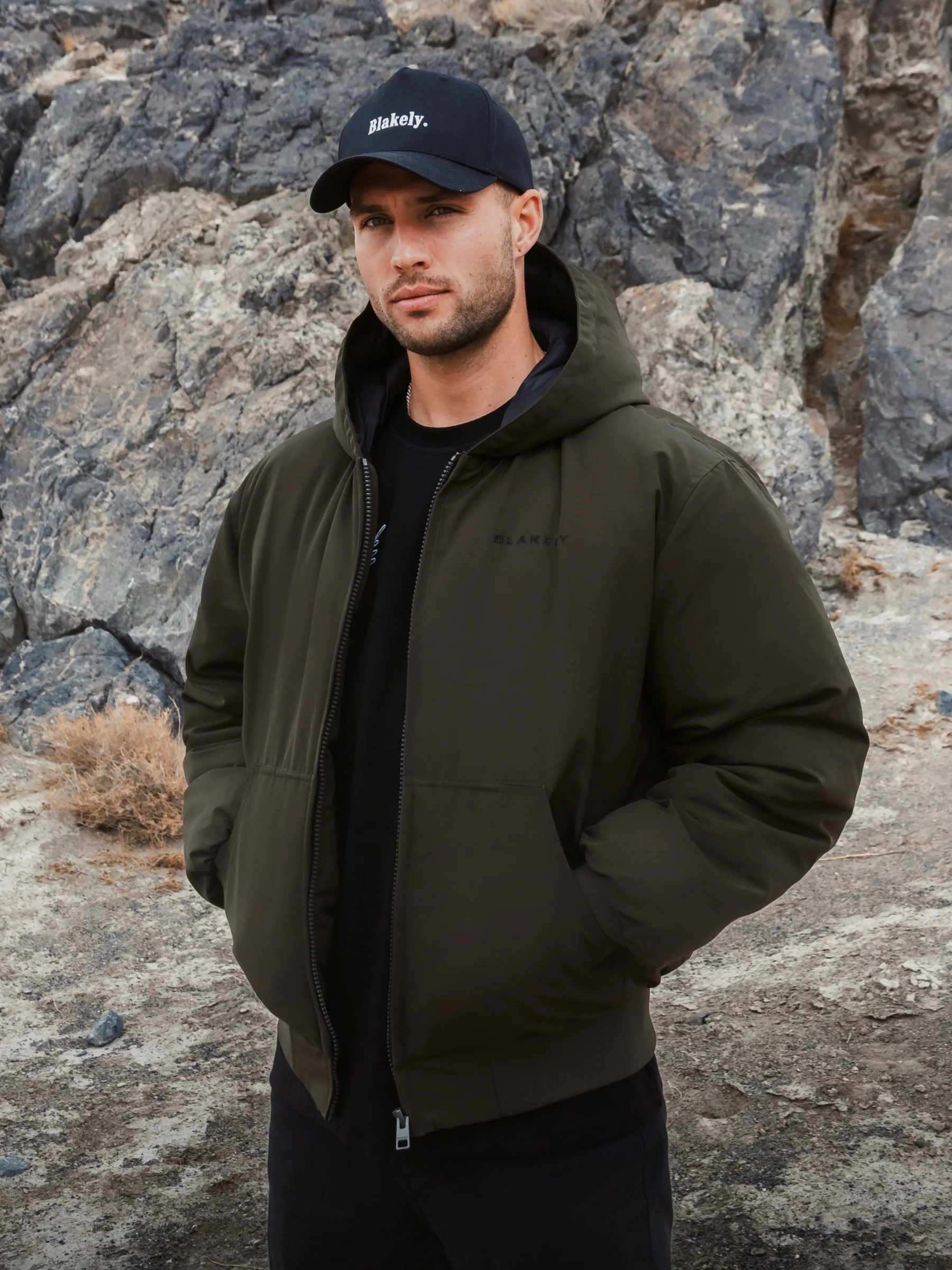Layton Hooded Jacket - Khaki Green - E-Cigarette Wholesale