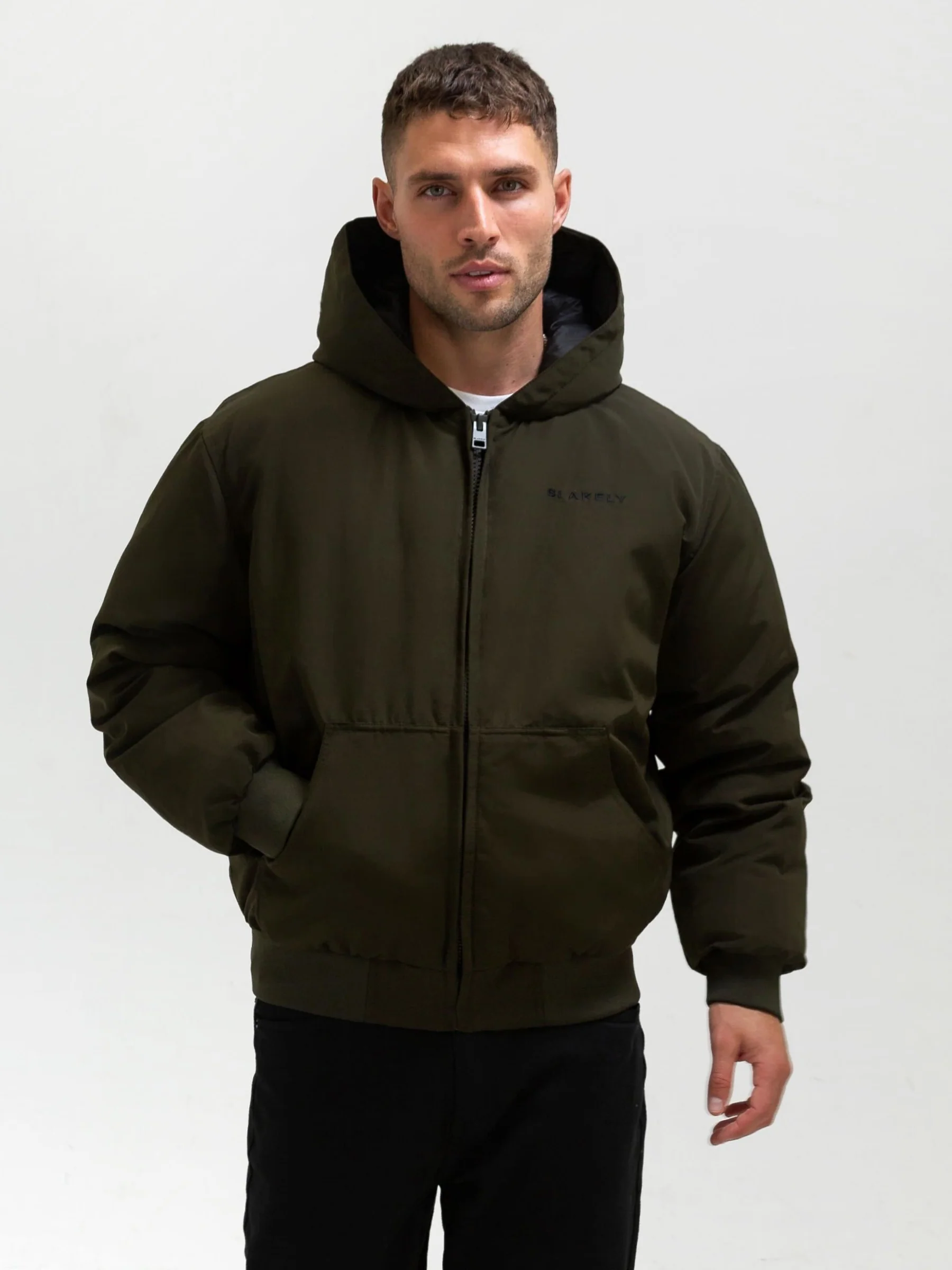 Layton Hooded Jacket - Khaki Green - E-Cigarette Wholesale