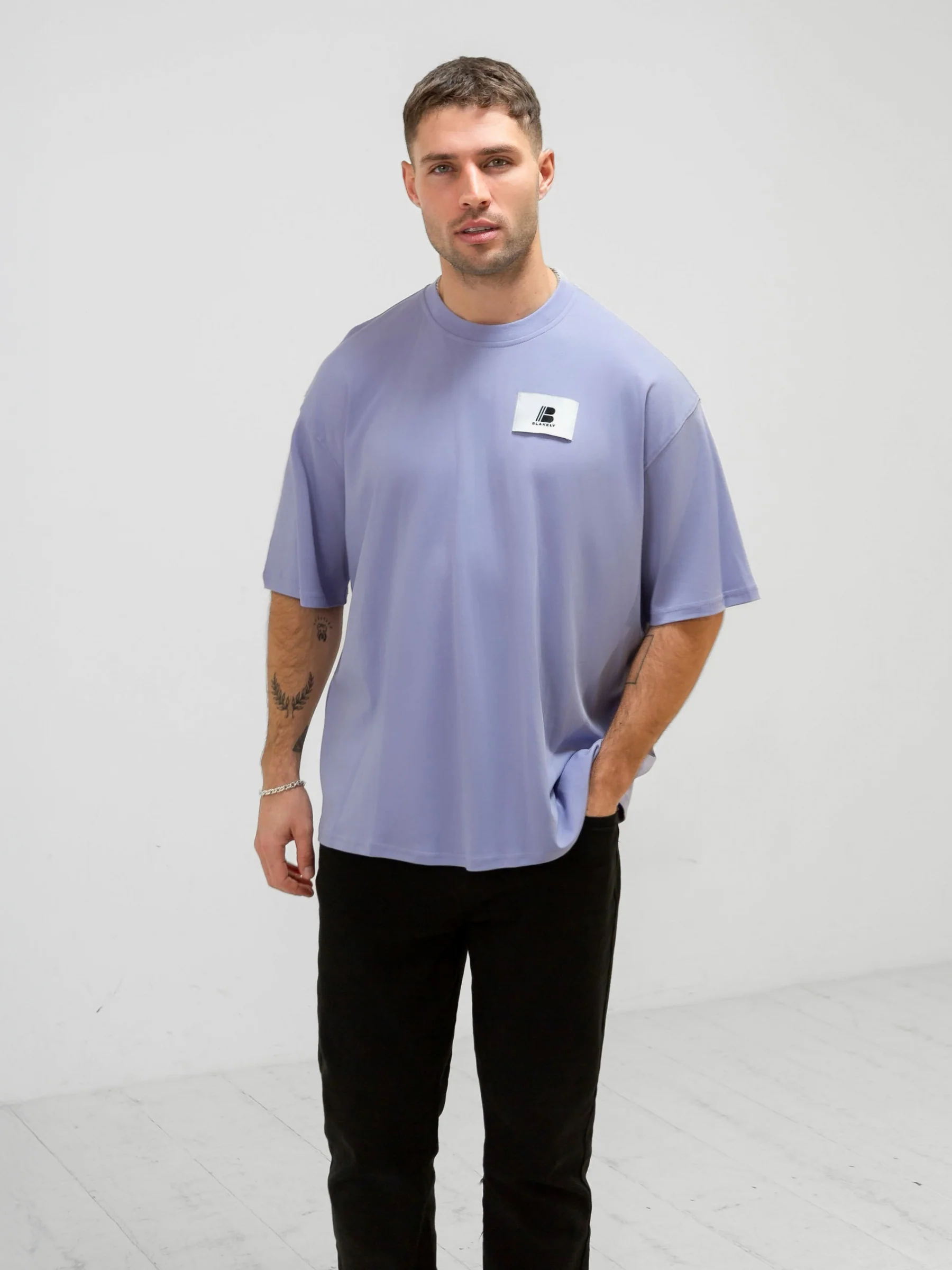 Apex Label Relaxed T-Shirt - Lilac - E-Cigarette Wholesale