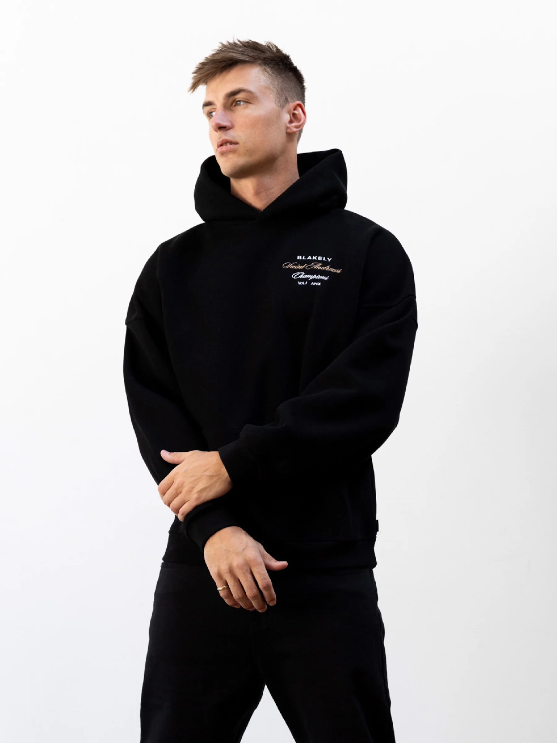 Legacy Relaxed Hoodie - Black - E-Cigarette Wholesale