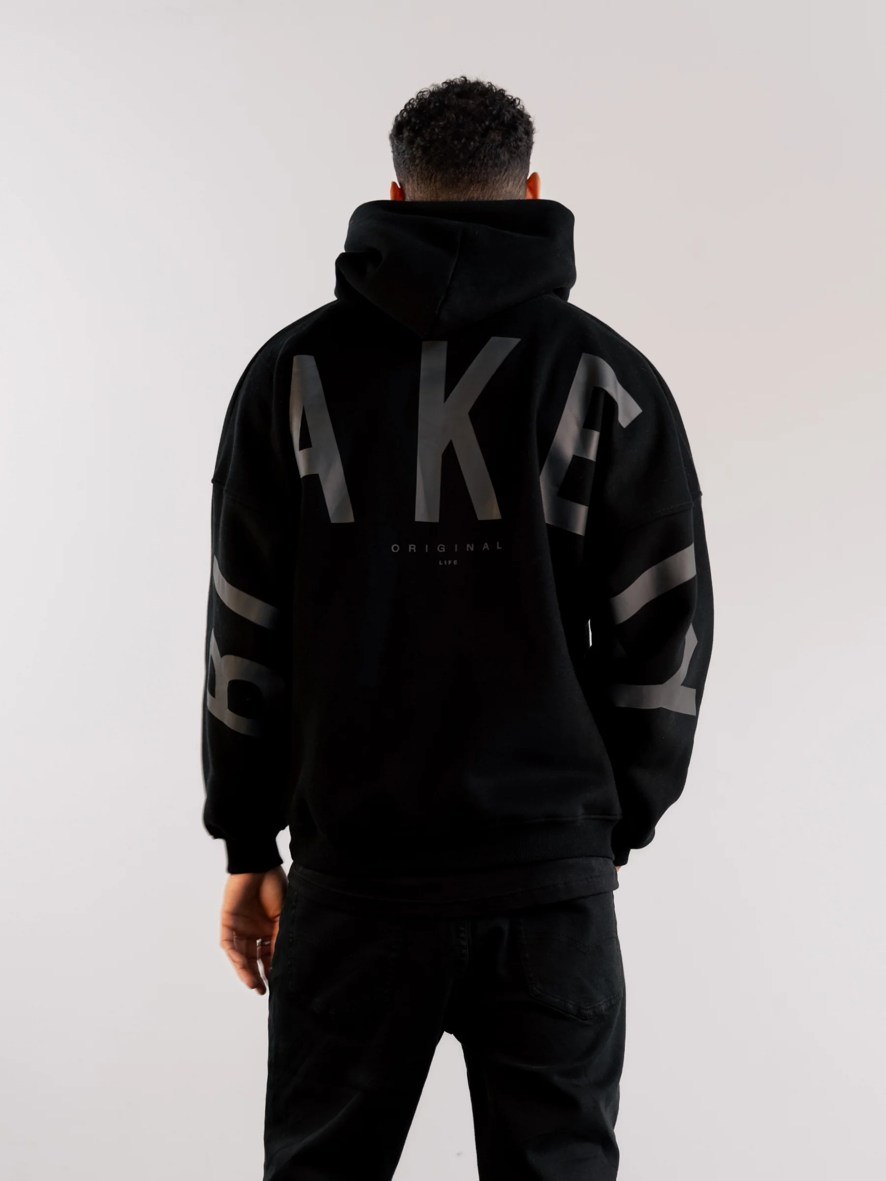 Tonal Idris Oversized Hoodie - Black - E-Cigarette Wholesale