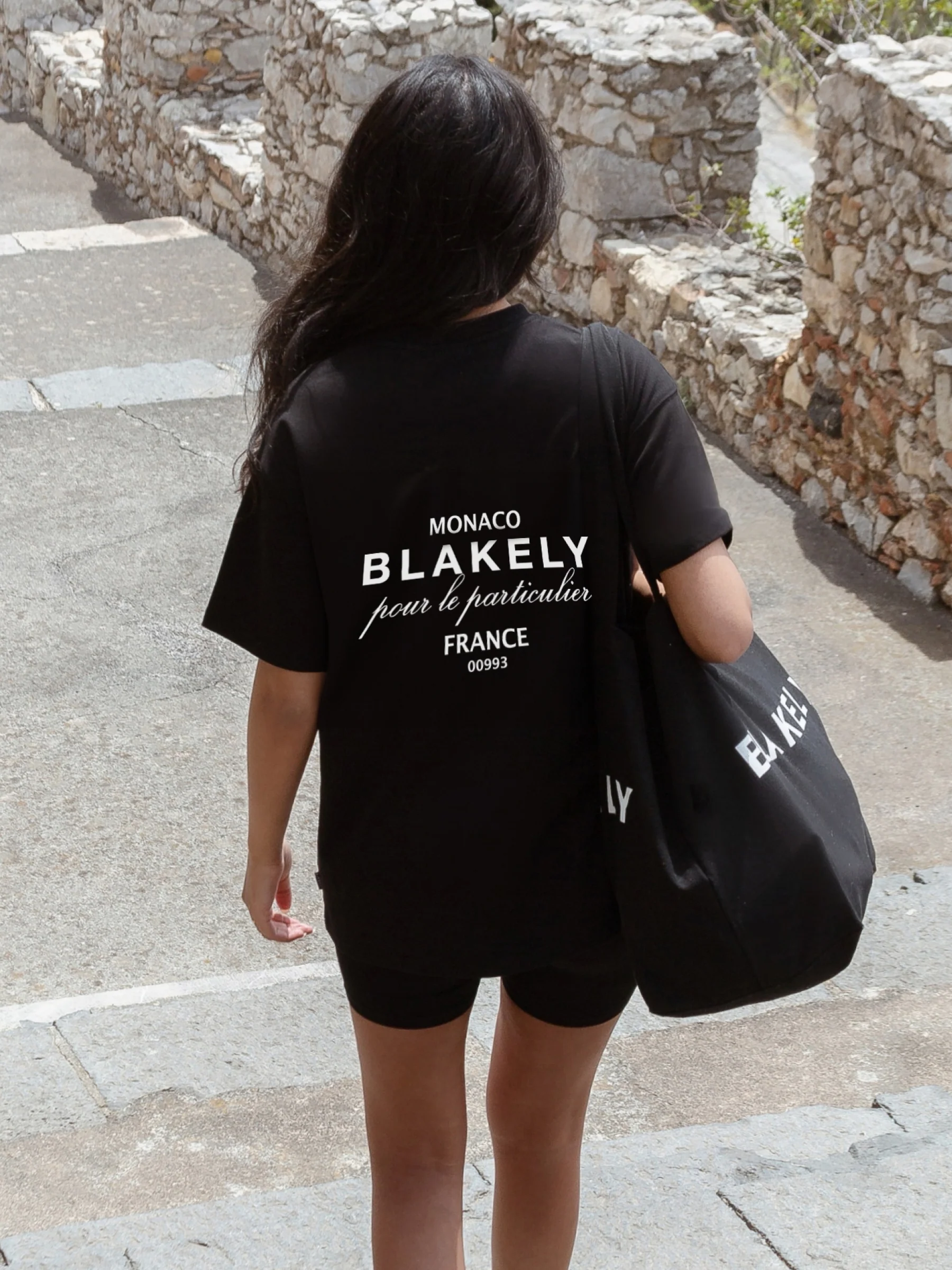 Monaco Oversized T-Shirt - Black - E-Cigarette Wholesale