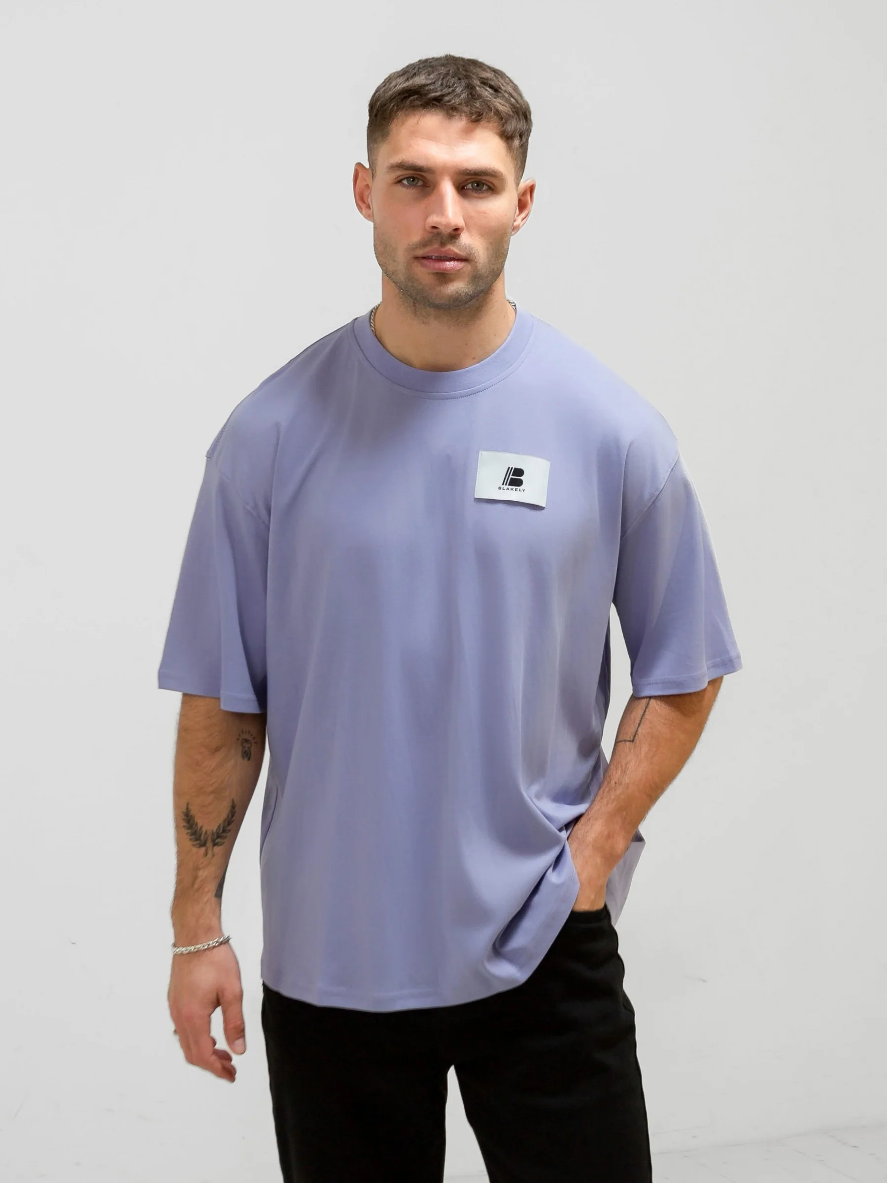 Apex Label Relaxed T-Shirt - Lilac - E-Cigarette Wholesale