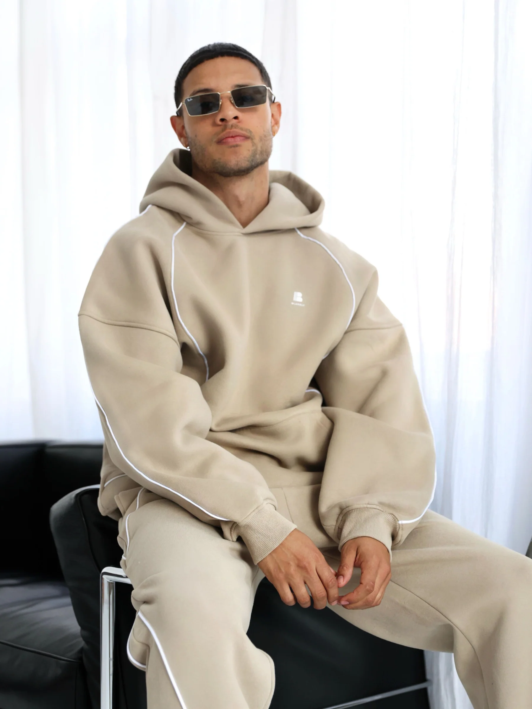 Seam Relaxed Sweatpants - Washed Khaki - E-Cigarette Wholesale