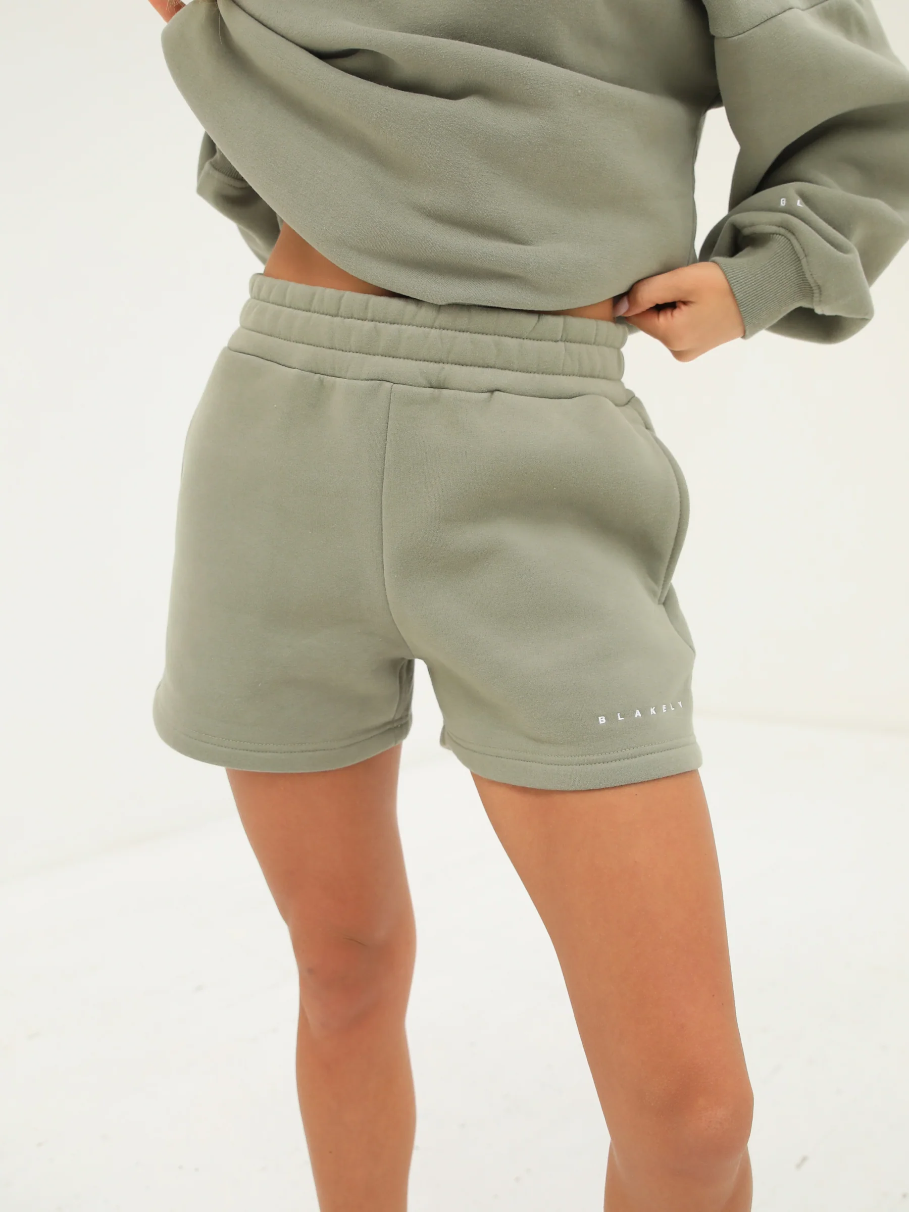 Isabel Jogger Shorts - Olive - E-Cigarette Wholesale