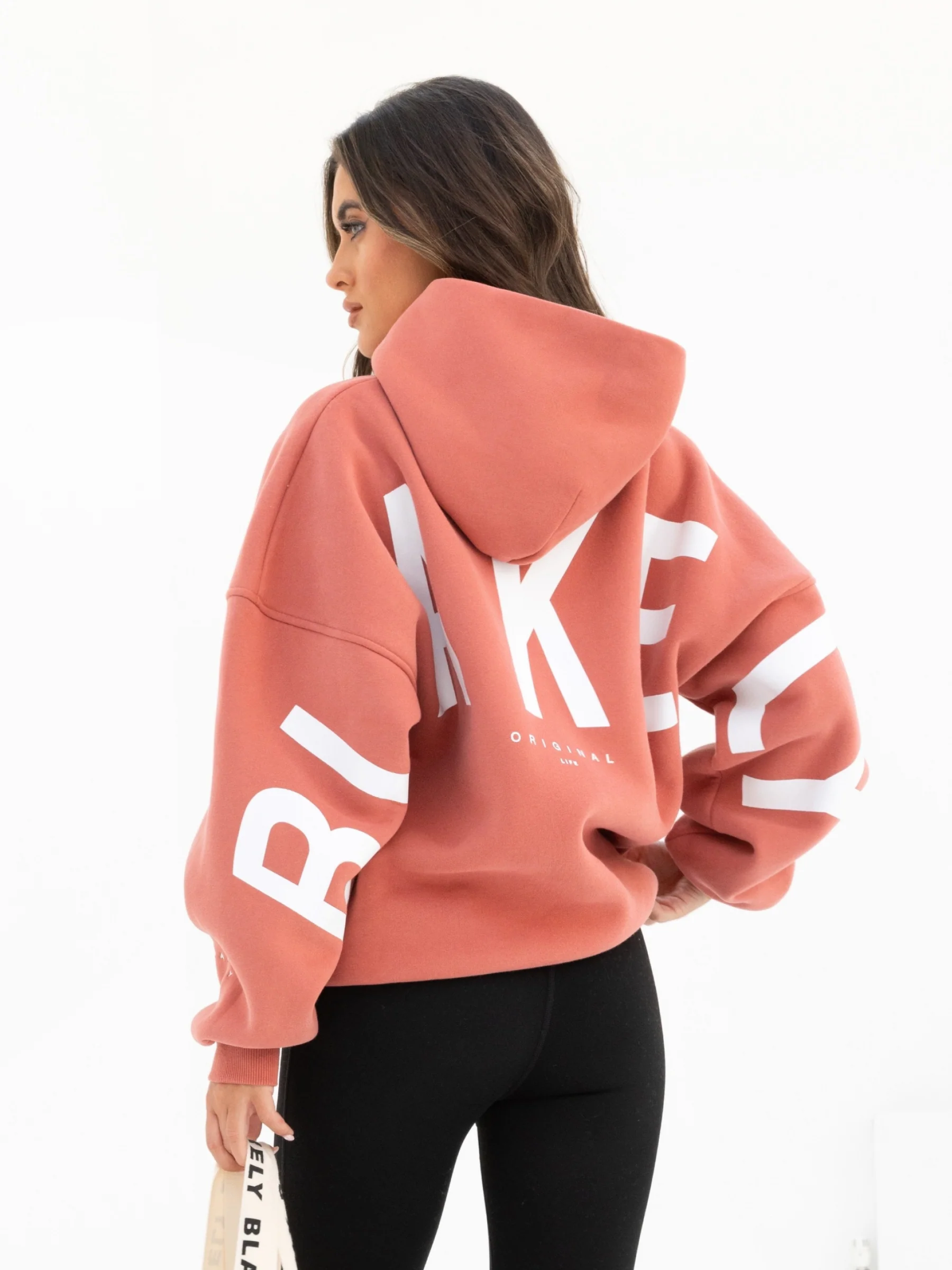 Isabel Oversized Hoodie - Burnt Coral - E-Cigarette Wholesale