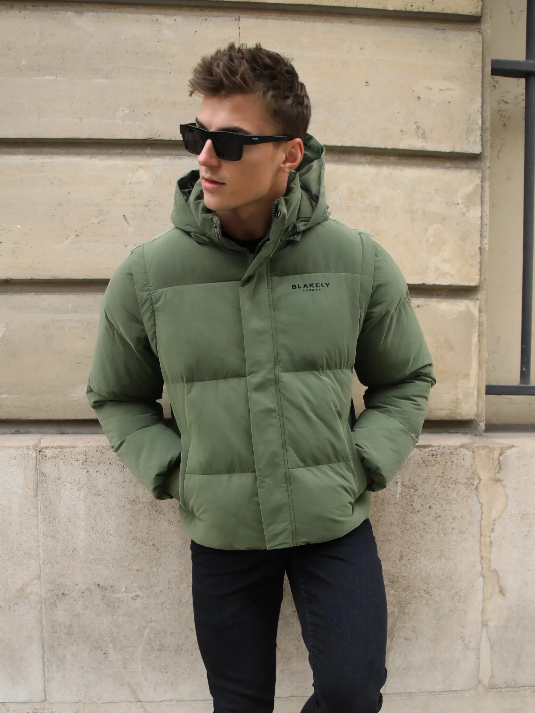 Ultimate Multiway Puffer Coat - Khaki Green - E-Cigarette Wholesale