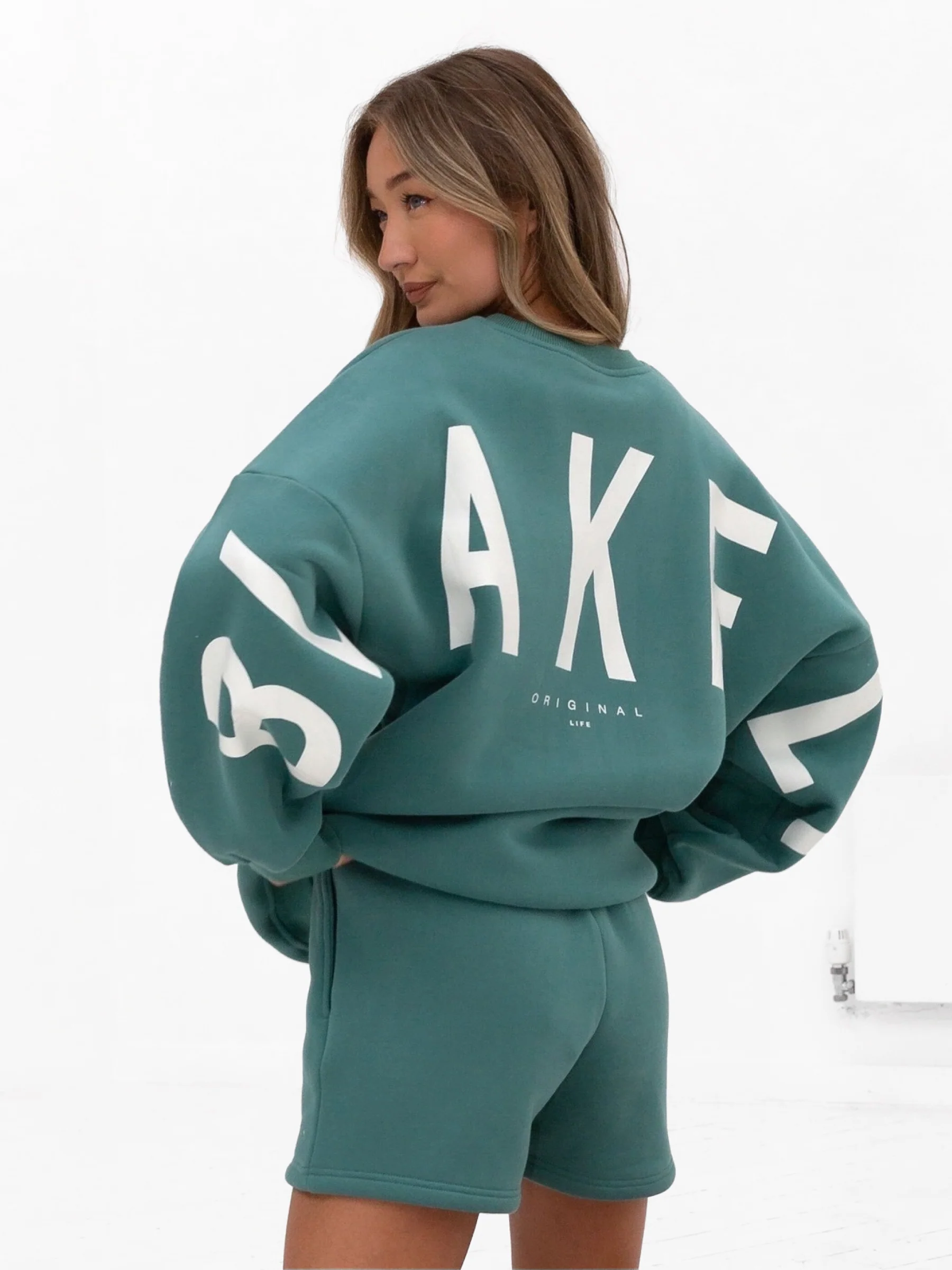 Isabel Oversized Jumper - Dusty Teal - E-Cigarette Wholesale