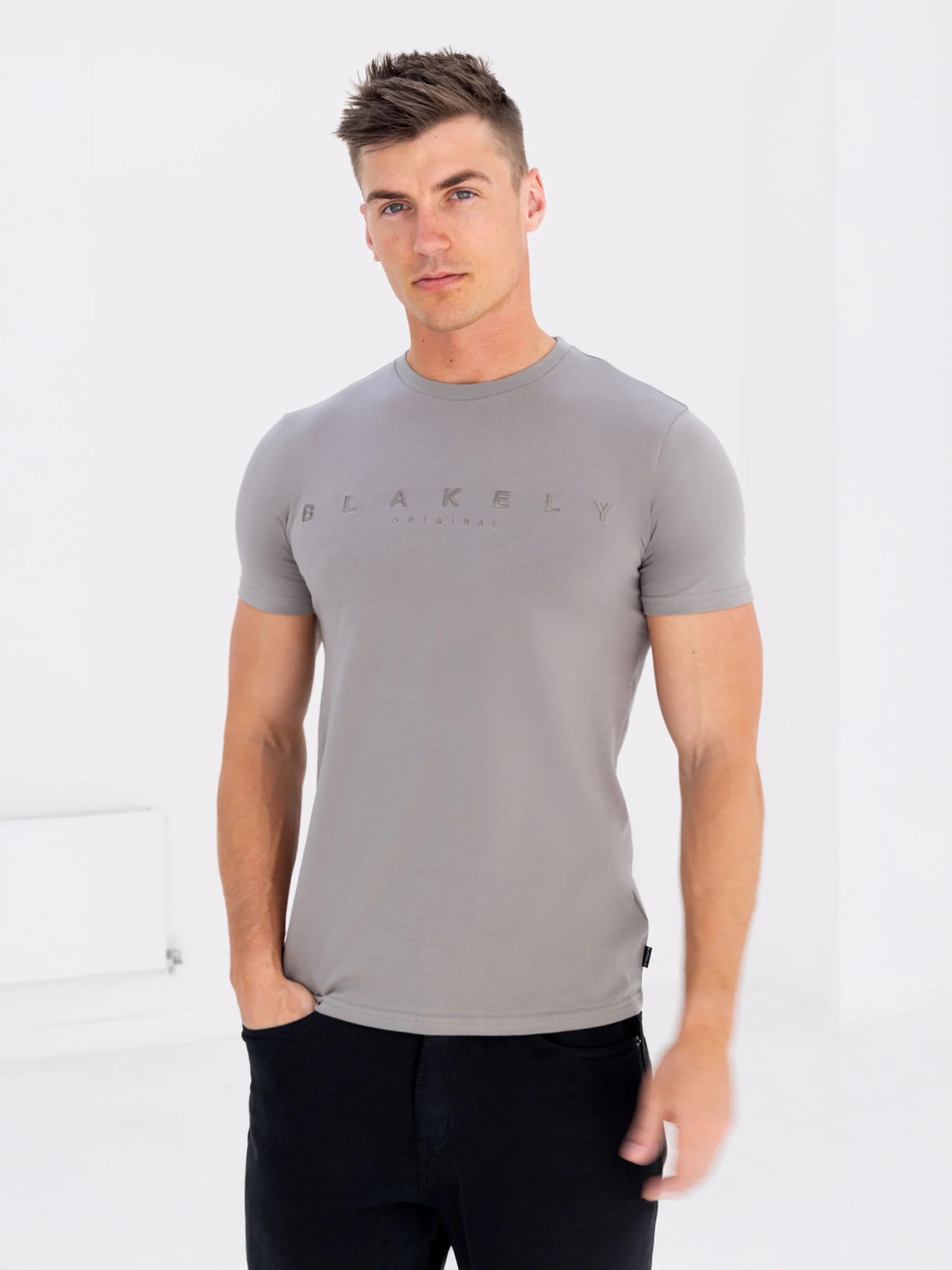 Tonal Huxon T-Shirt - Neutral Grey - E-Cigarette Wholesale