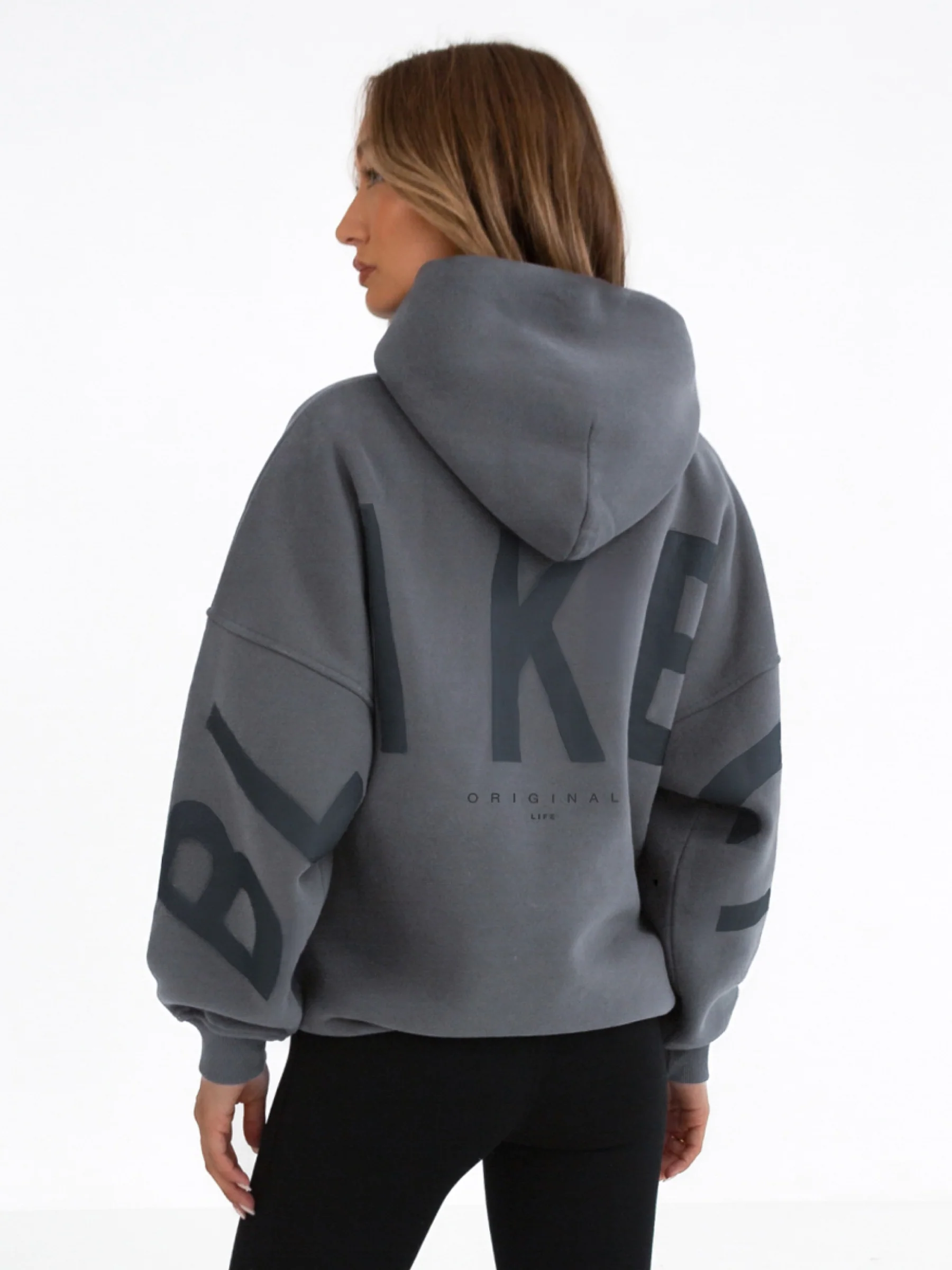 Tonal Isabel Oversized Hoodie - Charcoal - E-Cigarette Wholesale