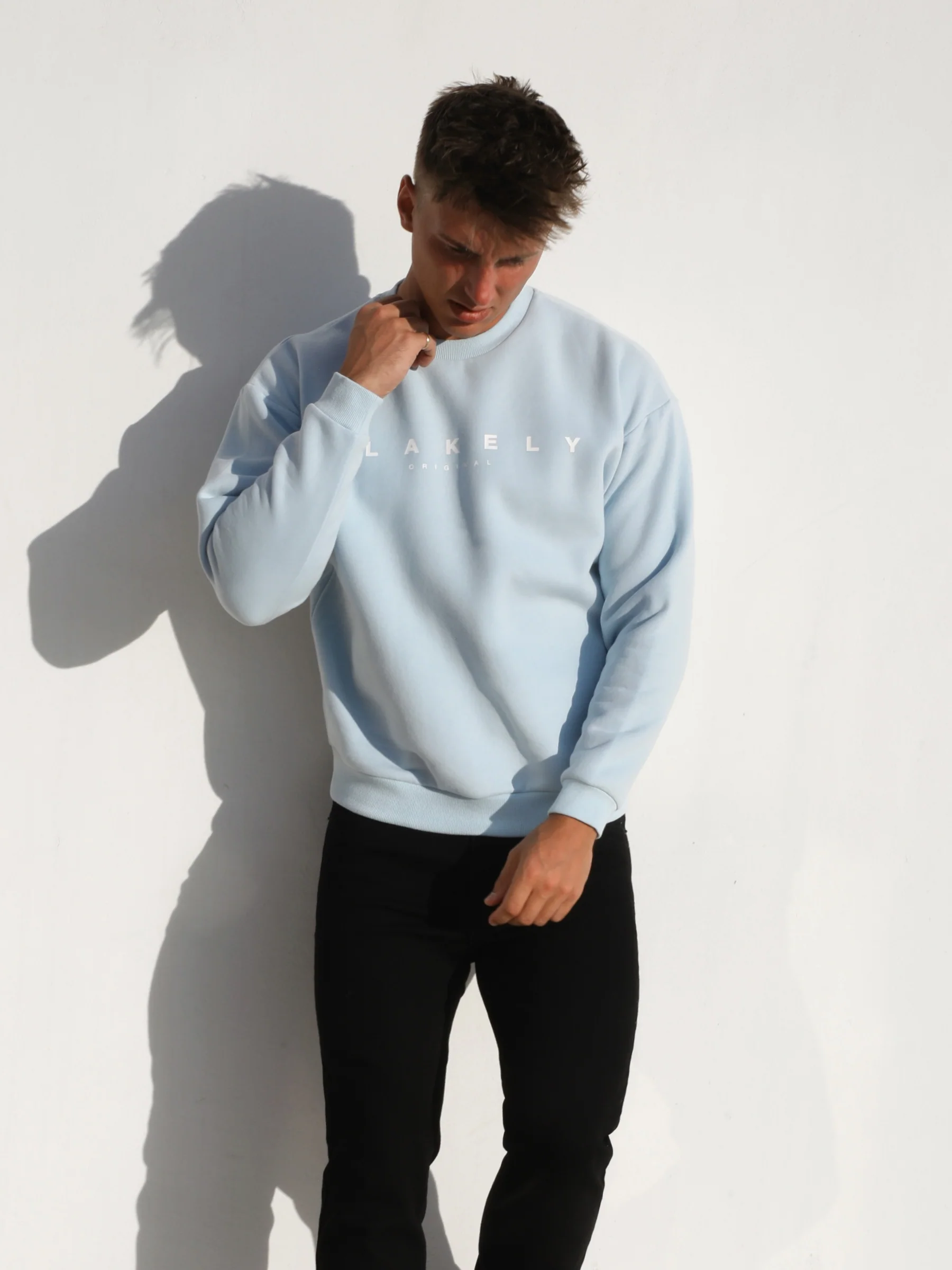 Evolved Relaxed Jumper - Light Blue - E-Cigarette Wholesale