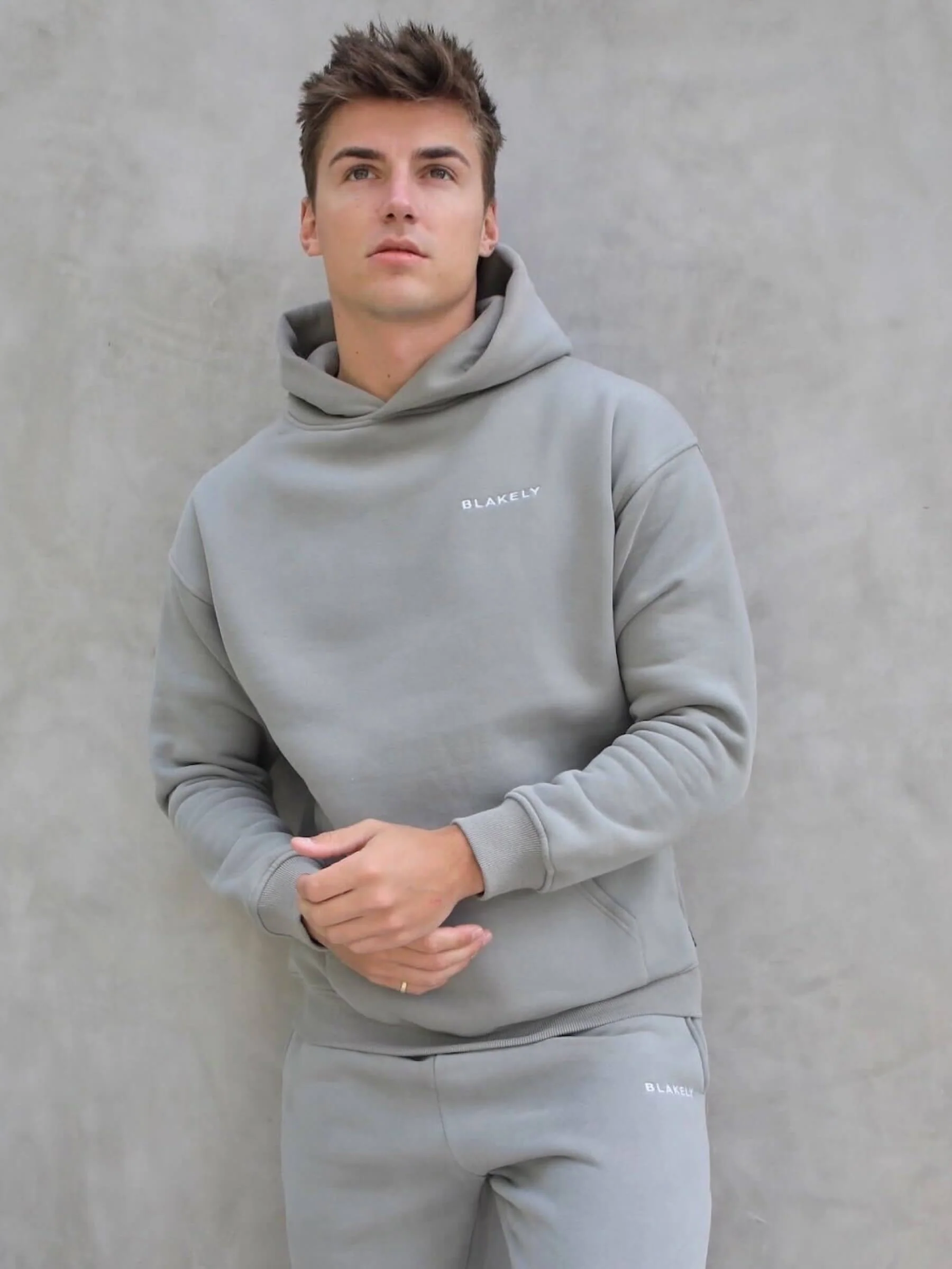 Series Relaxed Hoodie - Stone Grey - E-Cigarette Wholesale