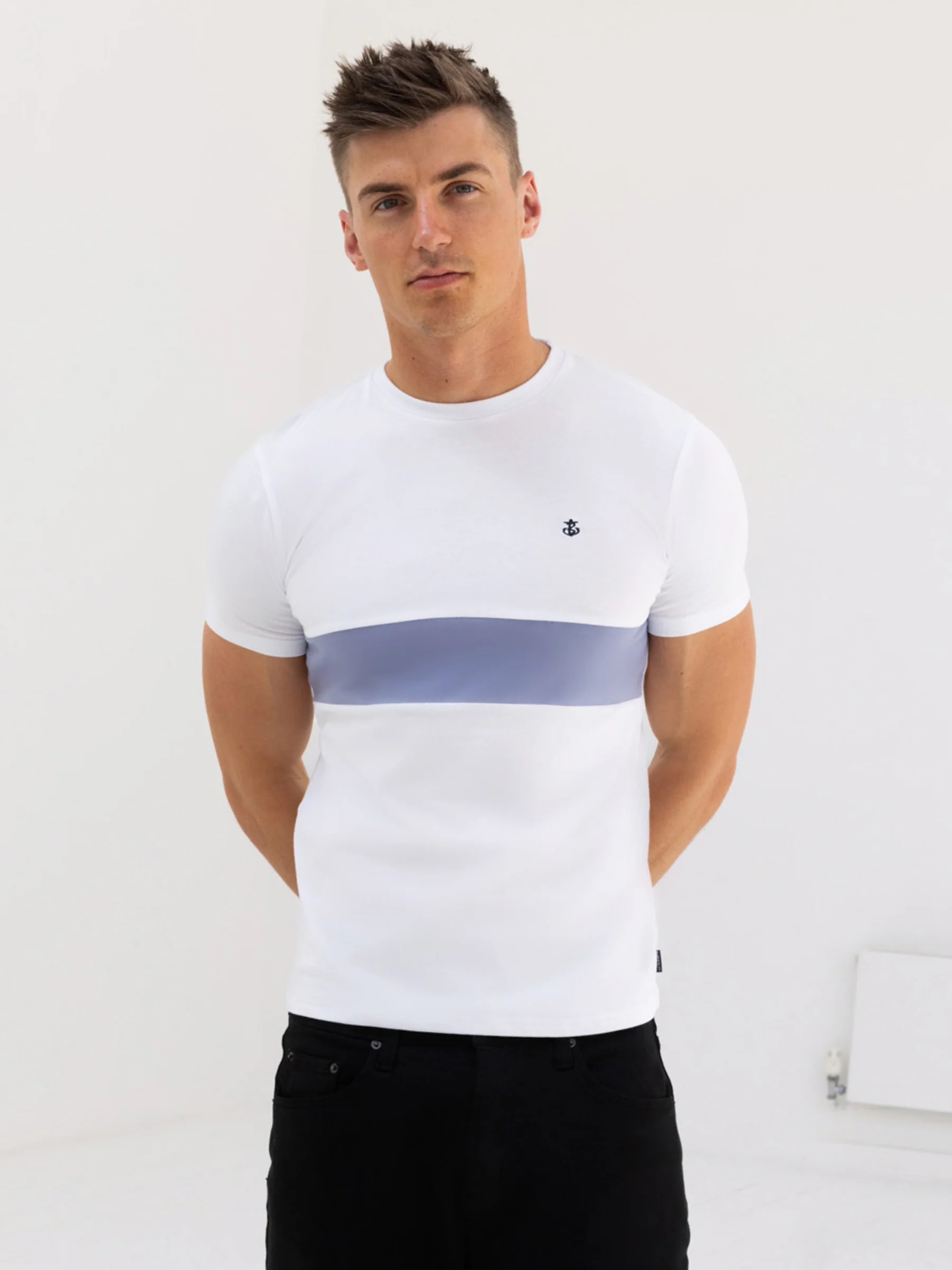 Iowa T-Shirt - White & Blue - E-Cigarette Wholesale