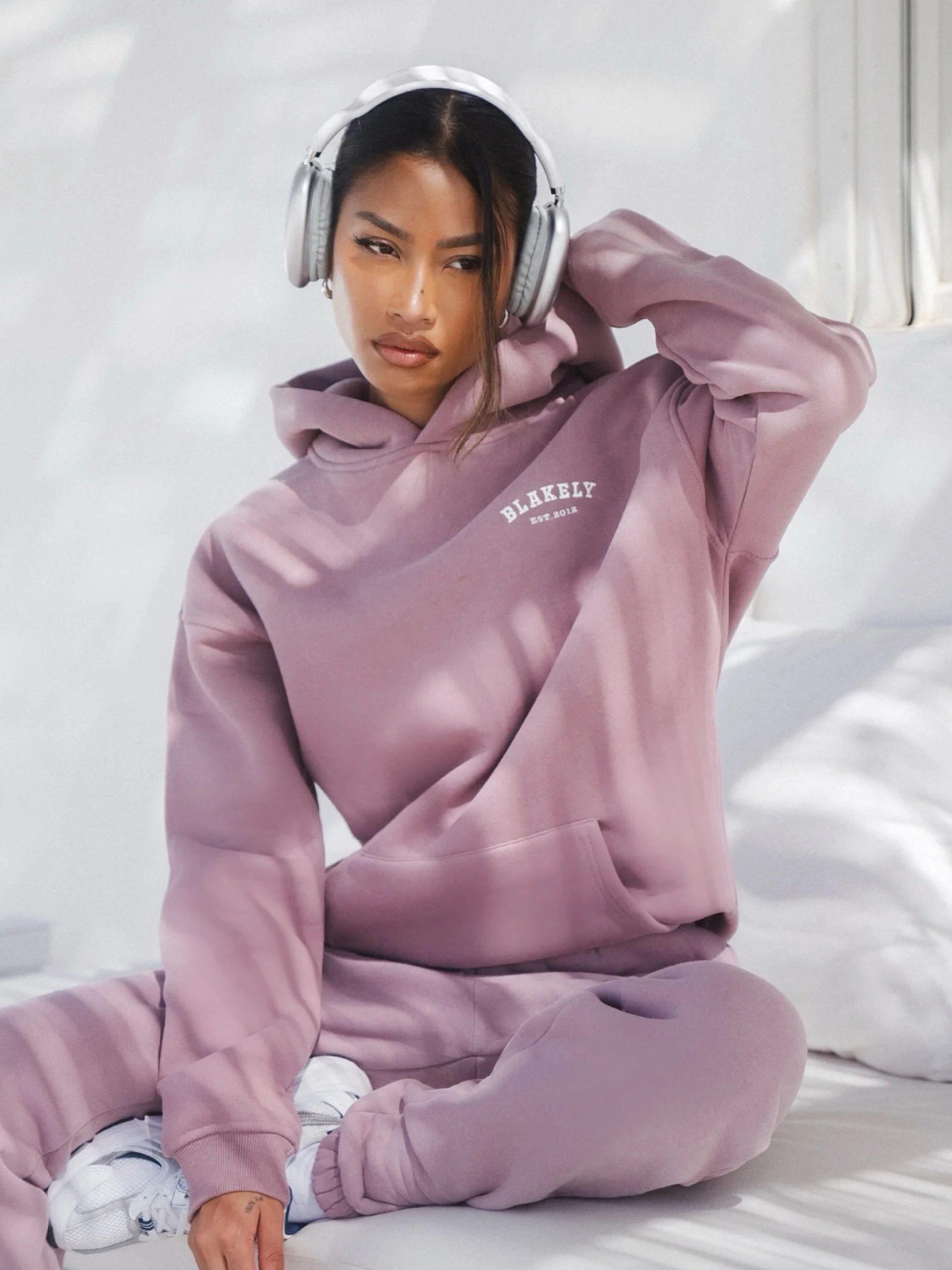 Heritage Oversized Hoodie - Dusty Pink - E-Cigarette Wholesale