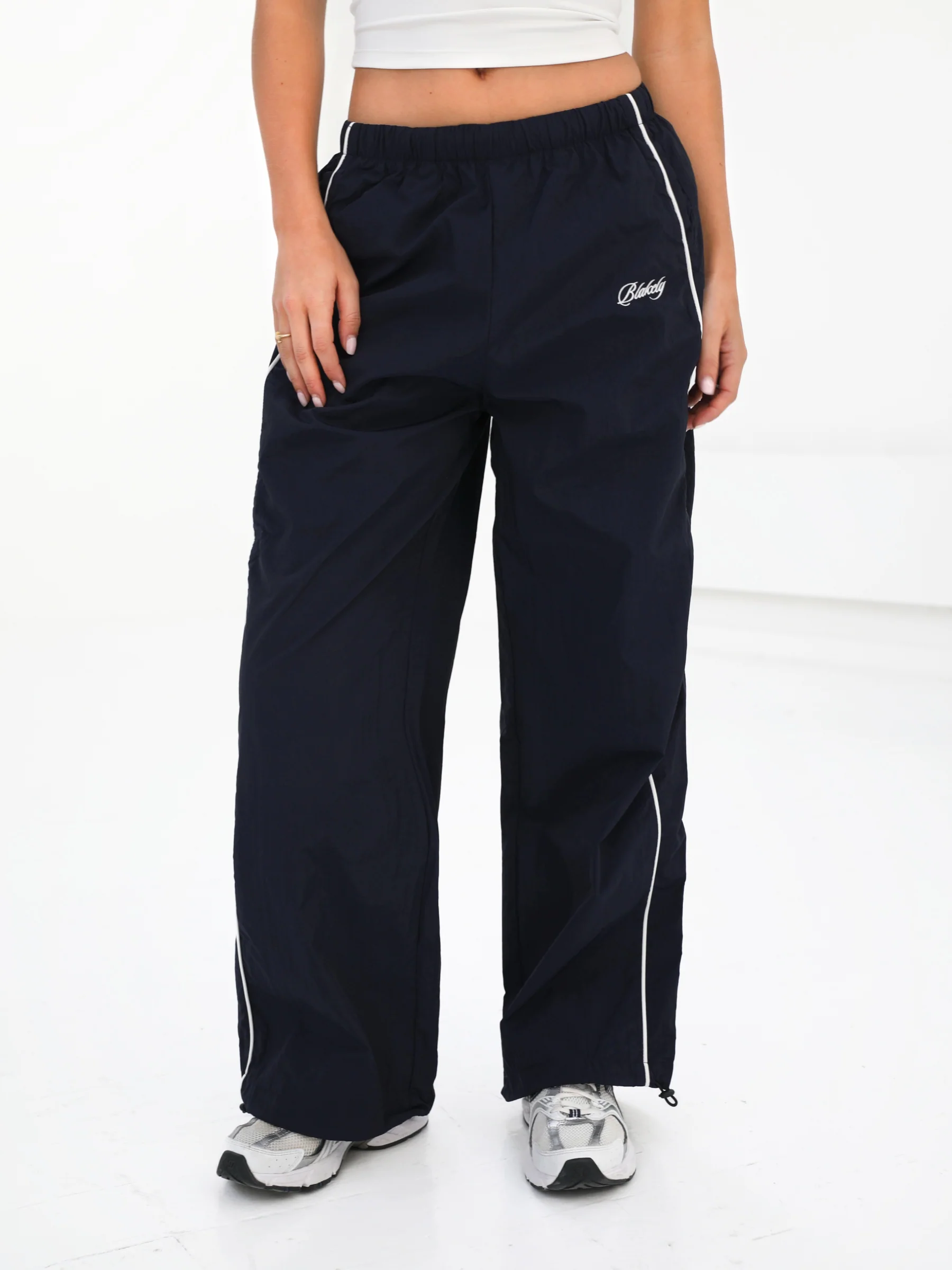 Off Duty Parachute Trousers - Navy - E-Cigarette Wholesale