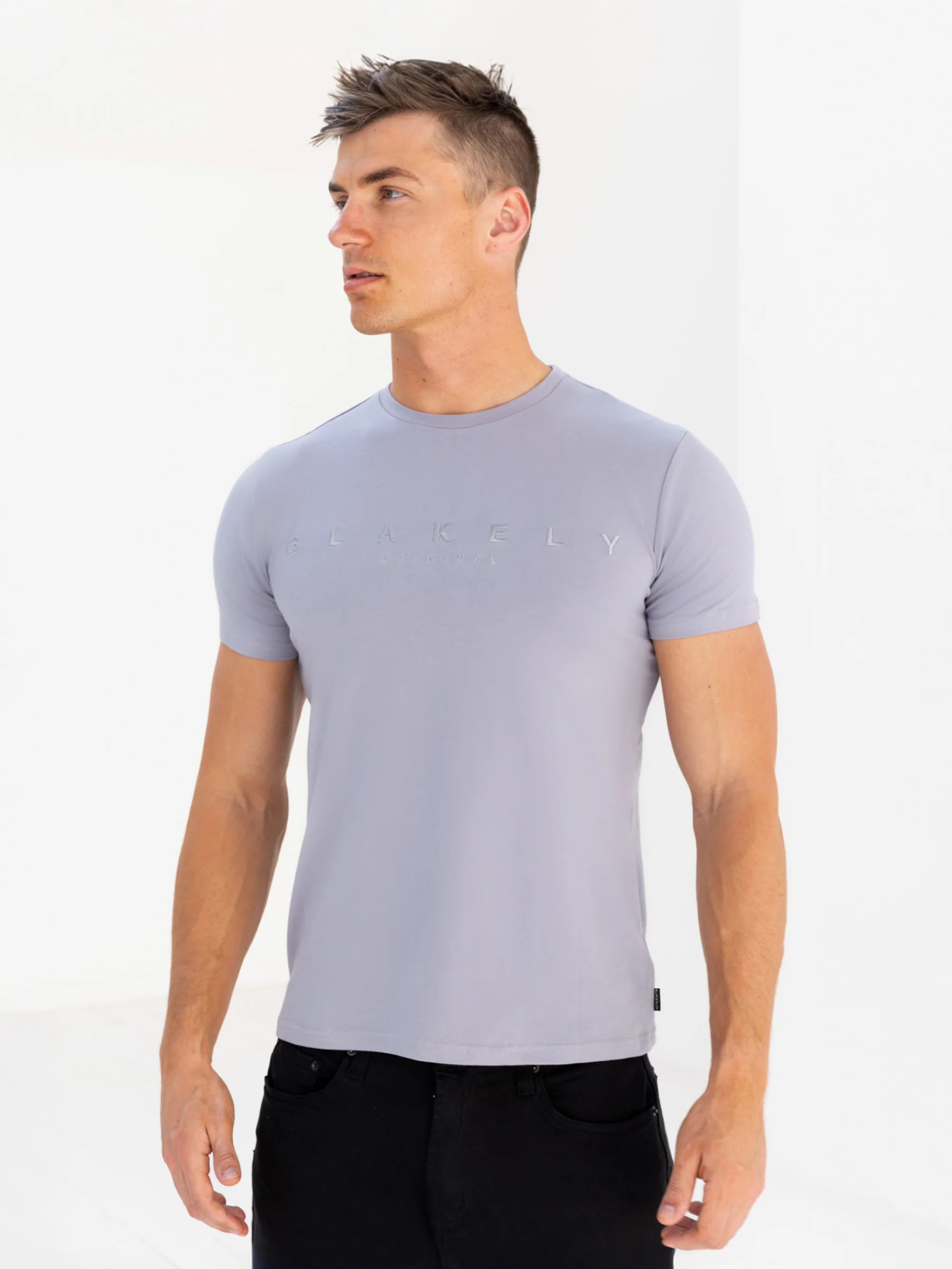 Tonal Nolan T-Shirt - Pale Lilac - E-Cigarette Wholesale