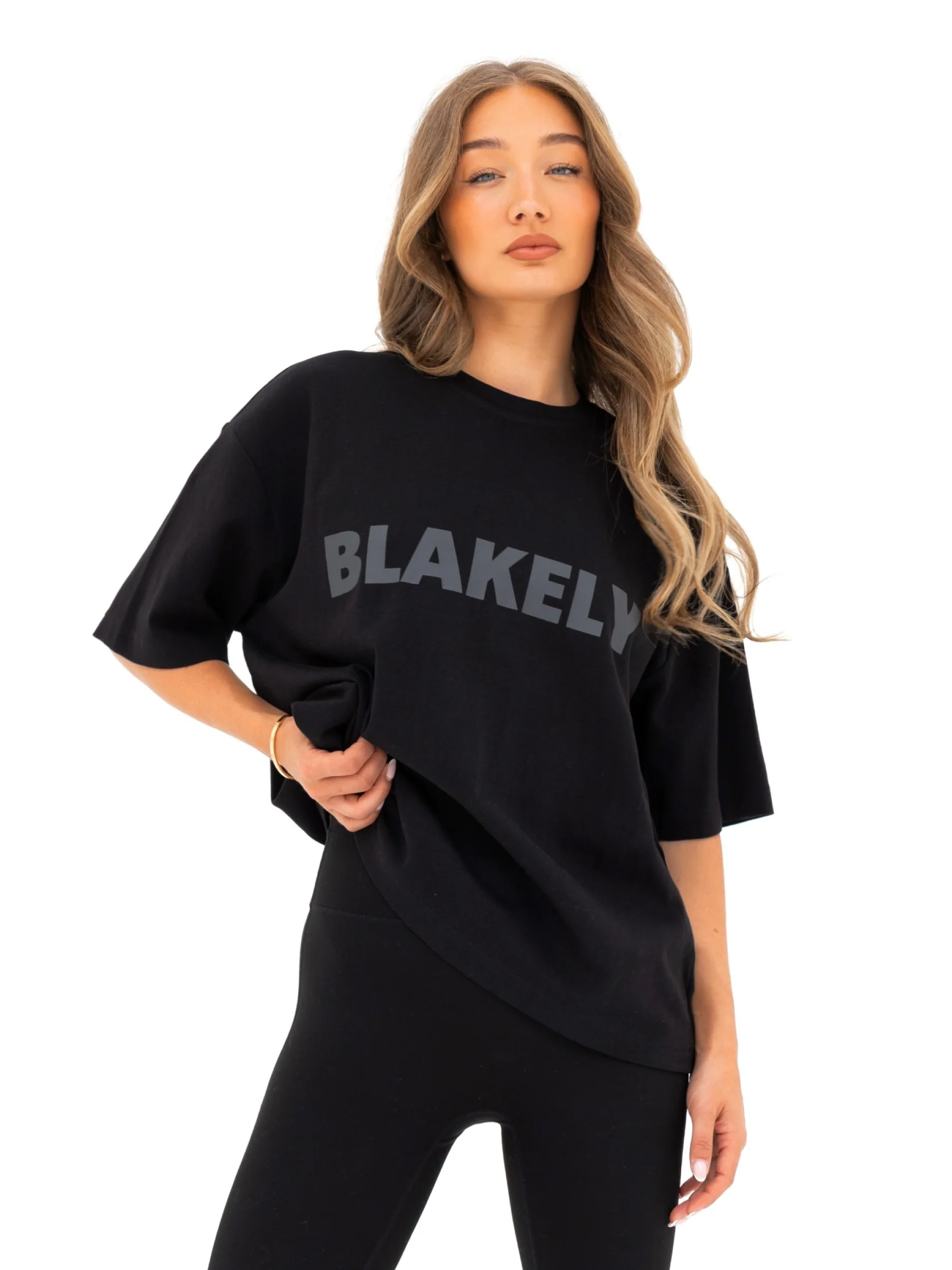 Studio Ultra Oversized T-Shirt - Tonal Black - E-Cigarette Wholesale