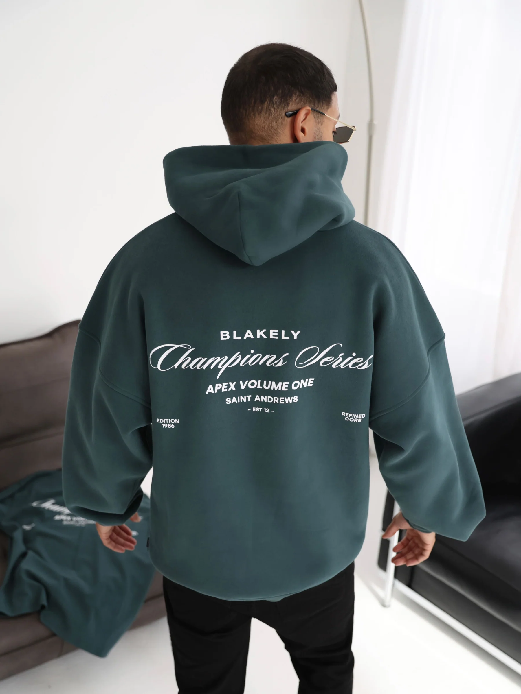 Champions Relaxed Hoodie - Teal Green - E-Cigarette Wholesale