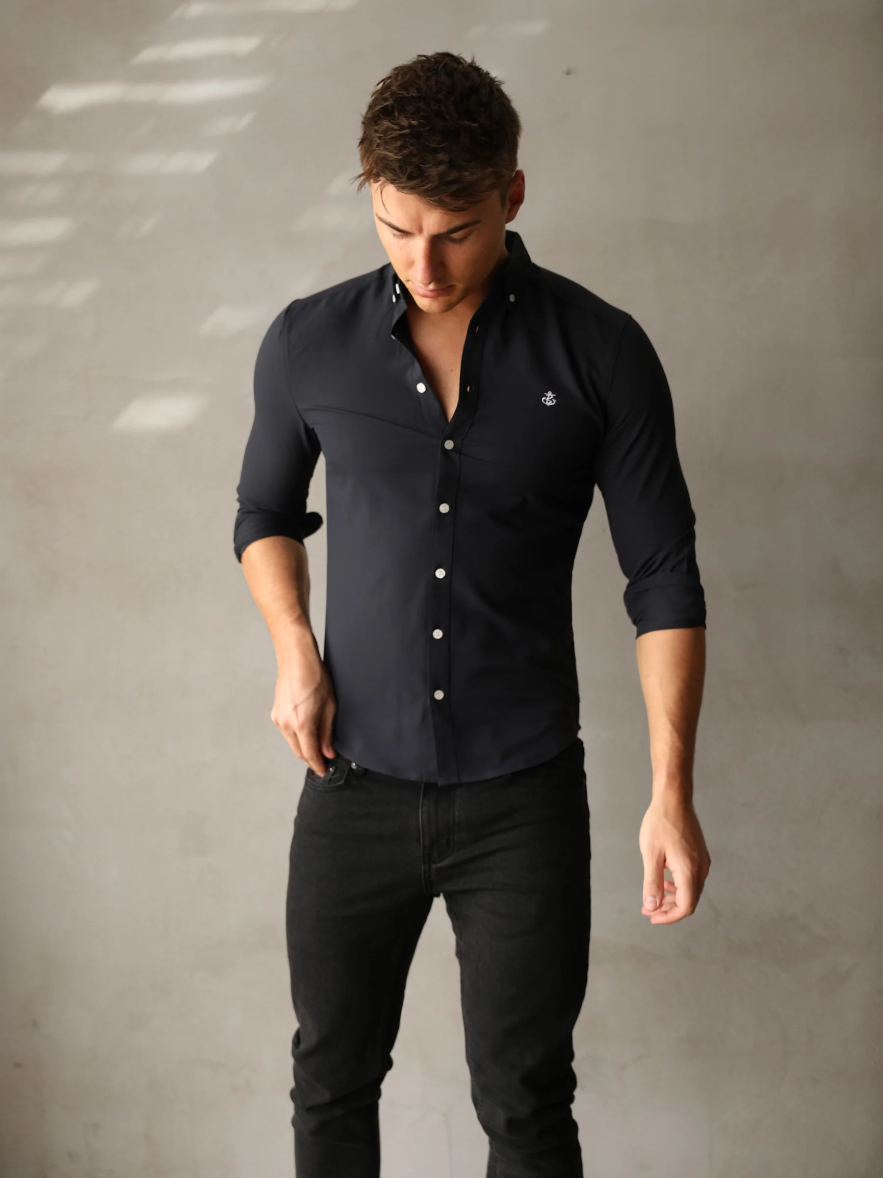 Calcata Shirt - Dark Navy - E-Cigarette Wholesale
