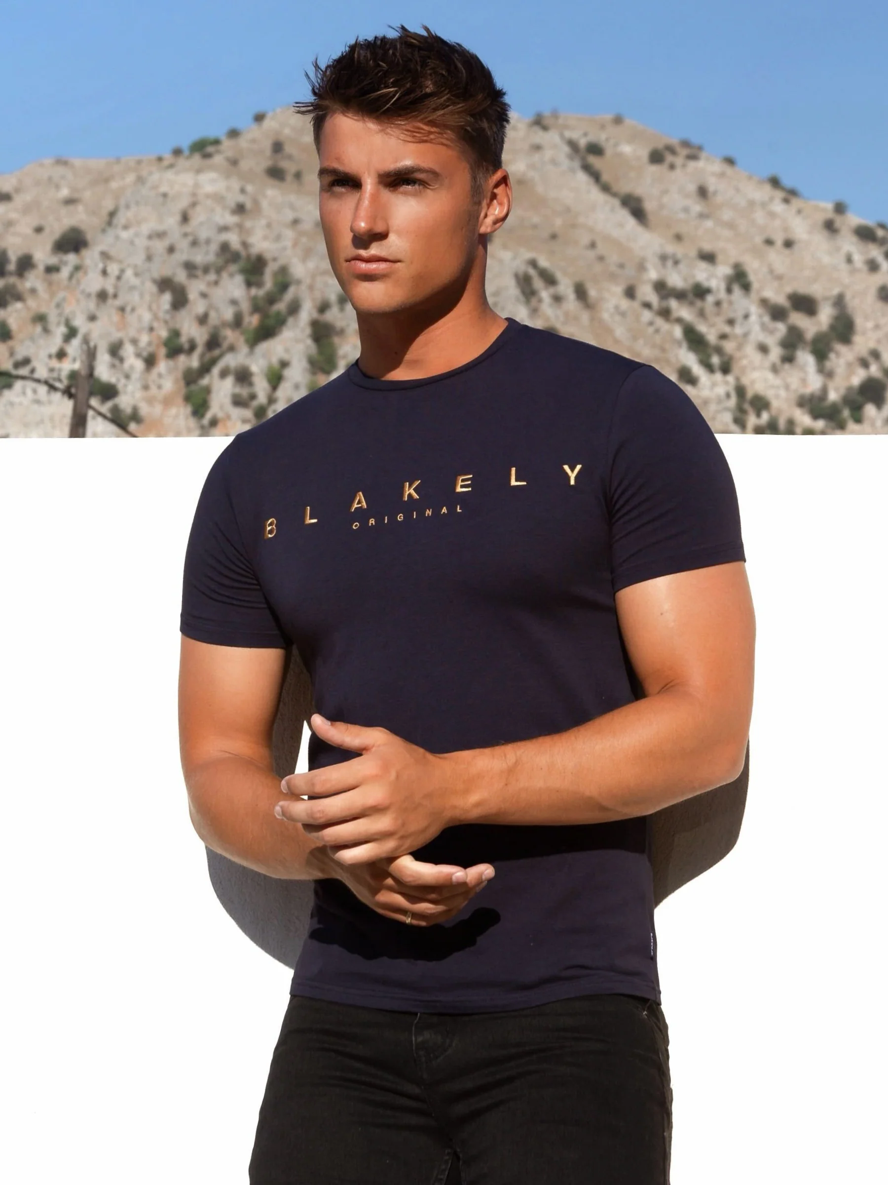 Imola T-Shirt - Navy - E-Cigarette Wholesale