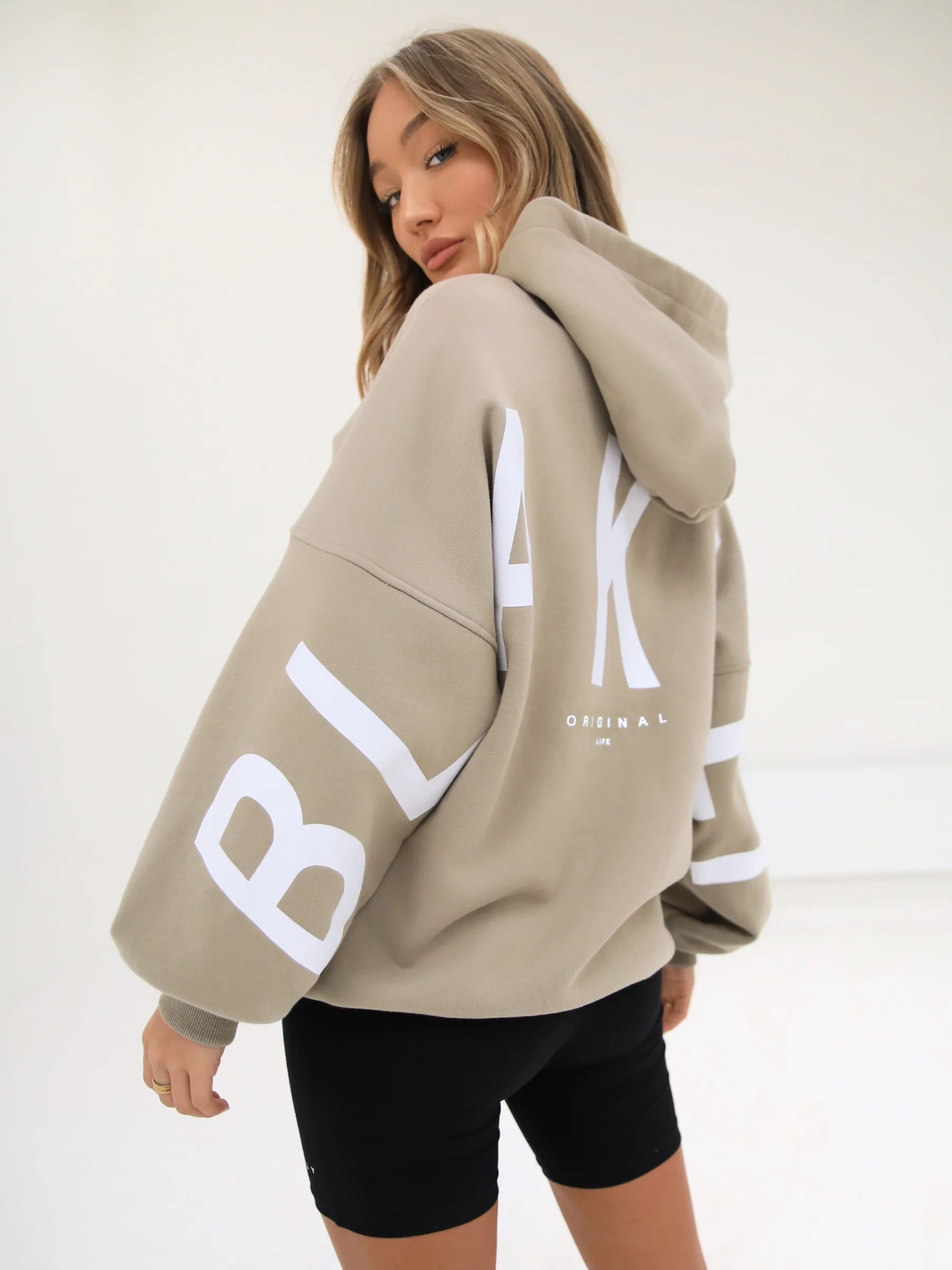 Isabel Oversized Hoodie - Beige - E-Cigarette Wholesale