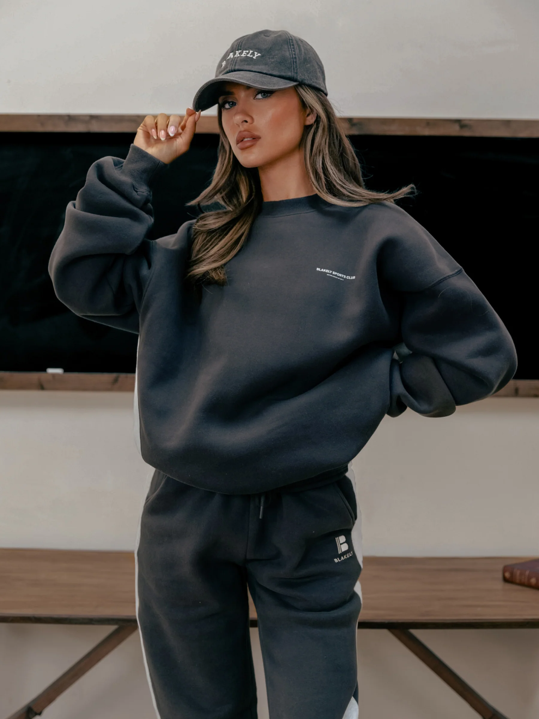 Panel Oversized Jumper - Graphite - E-Cigarette Wholesale