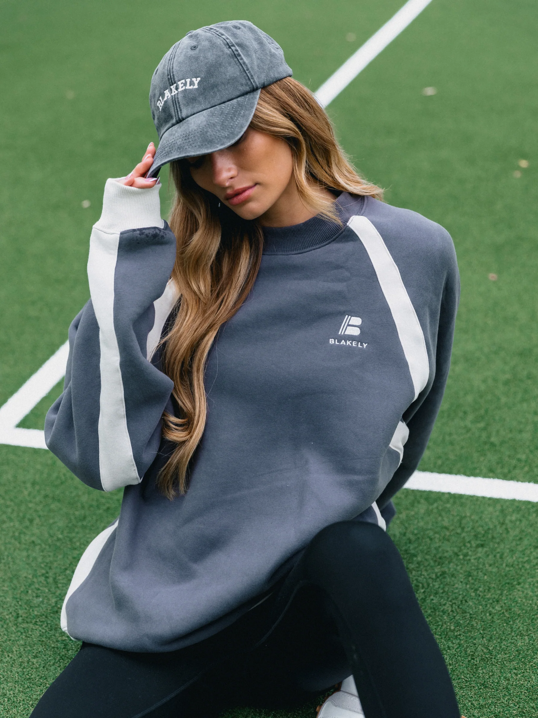 Classic Panel Oversized Jumper - Charcoal - E-Cigarette Wholesale