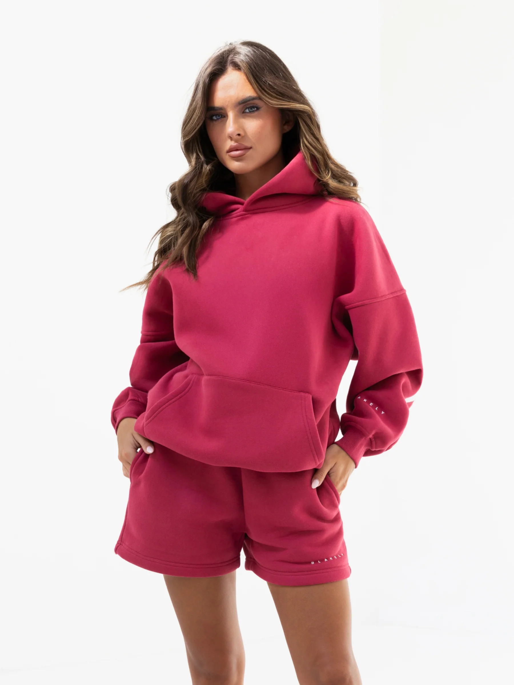 Isabel Oversized Hoodie - Deep Pink - E-Cigarette Wholesale