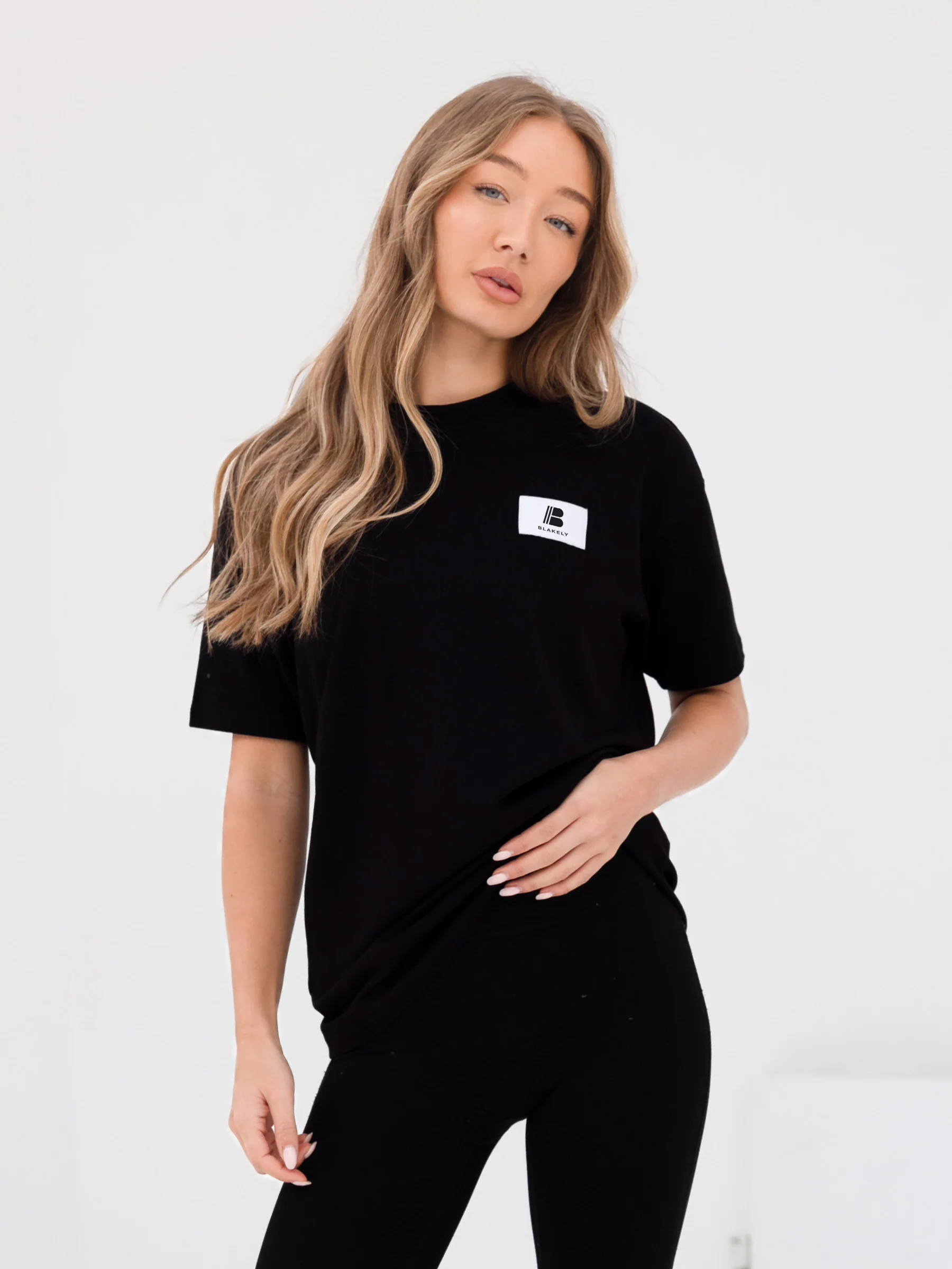Apex Label Oversized T-Shirt - Black - E-Cigarette Wholesale