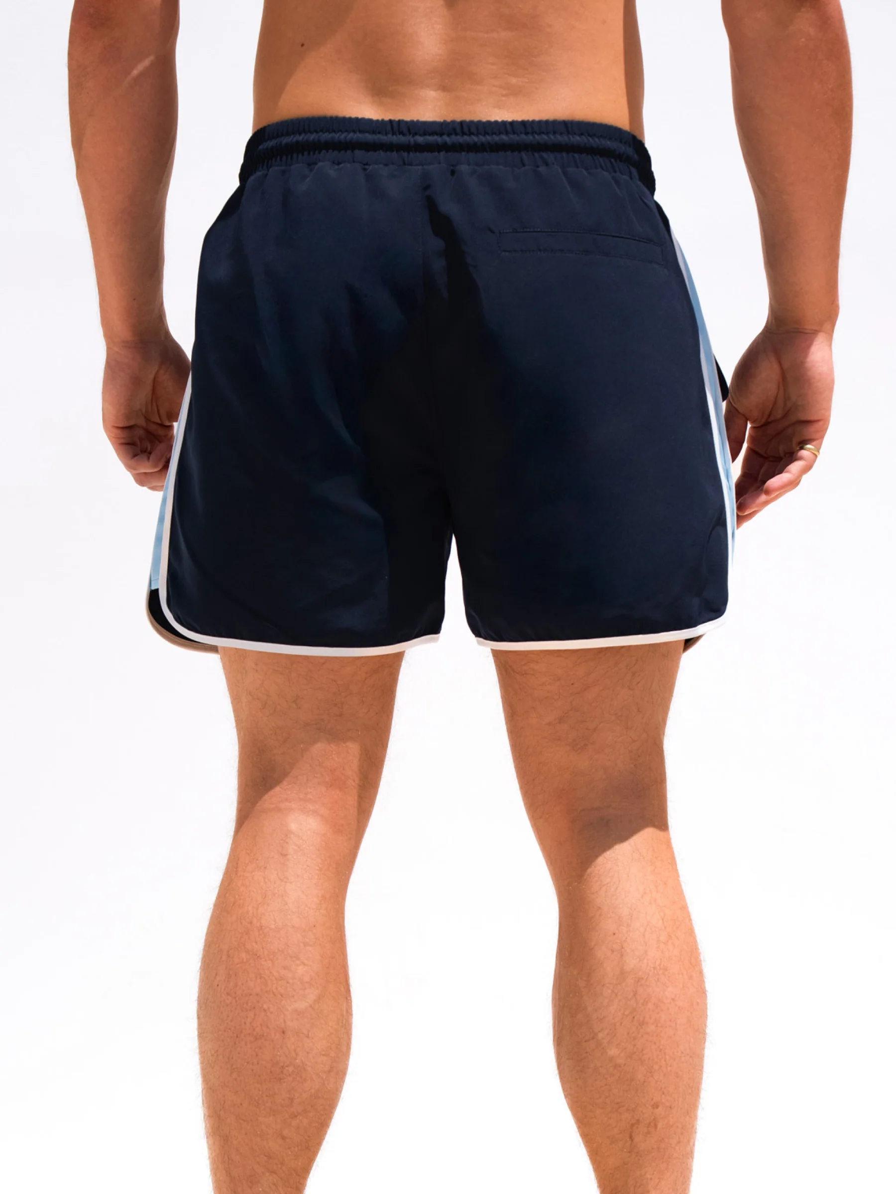 Panel Swim Shorts - Dark Navy - E-Cigarette Wholesale