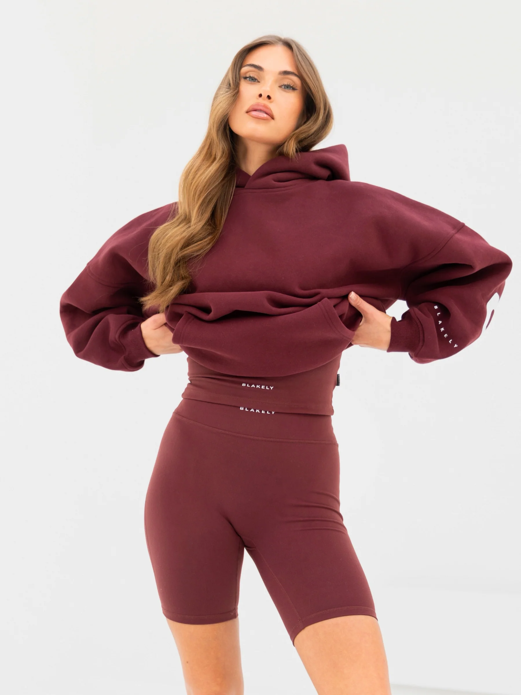 Isabel Oversized Hoodie - Classic Burgundy - E-Cigarette Wholesale
