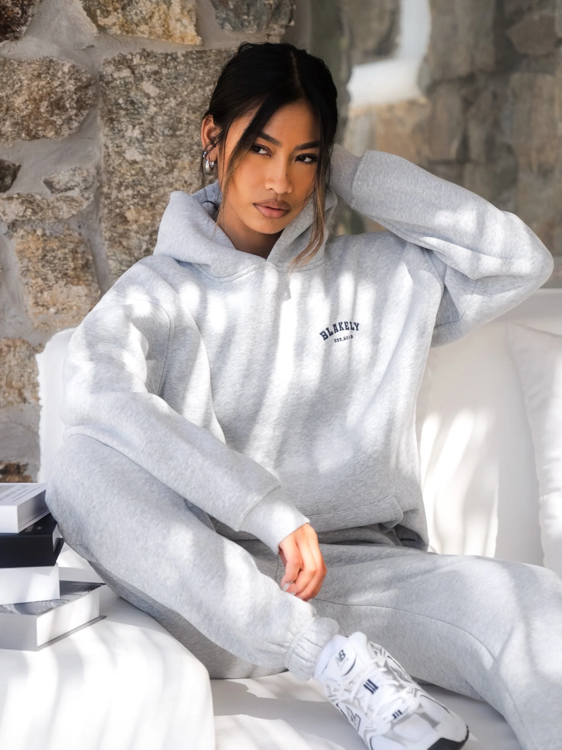 Heritage Oversized Hoodie - Marl Grey - E-Cigarette Wholesale