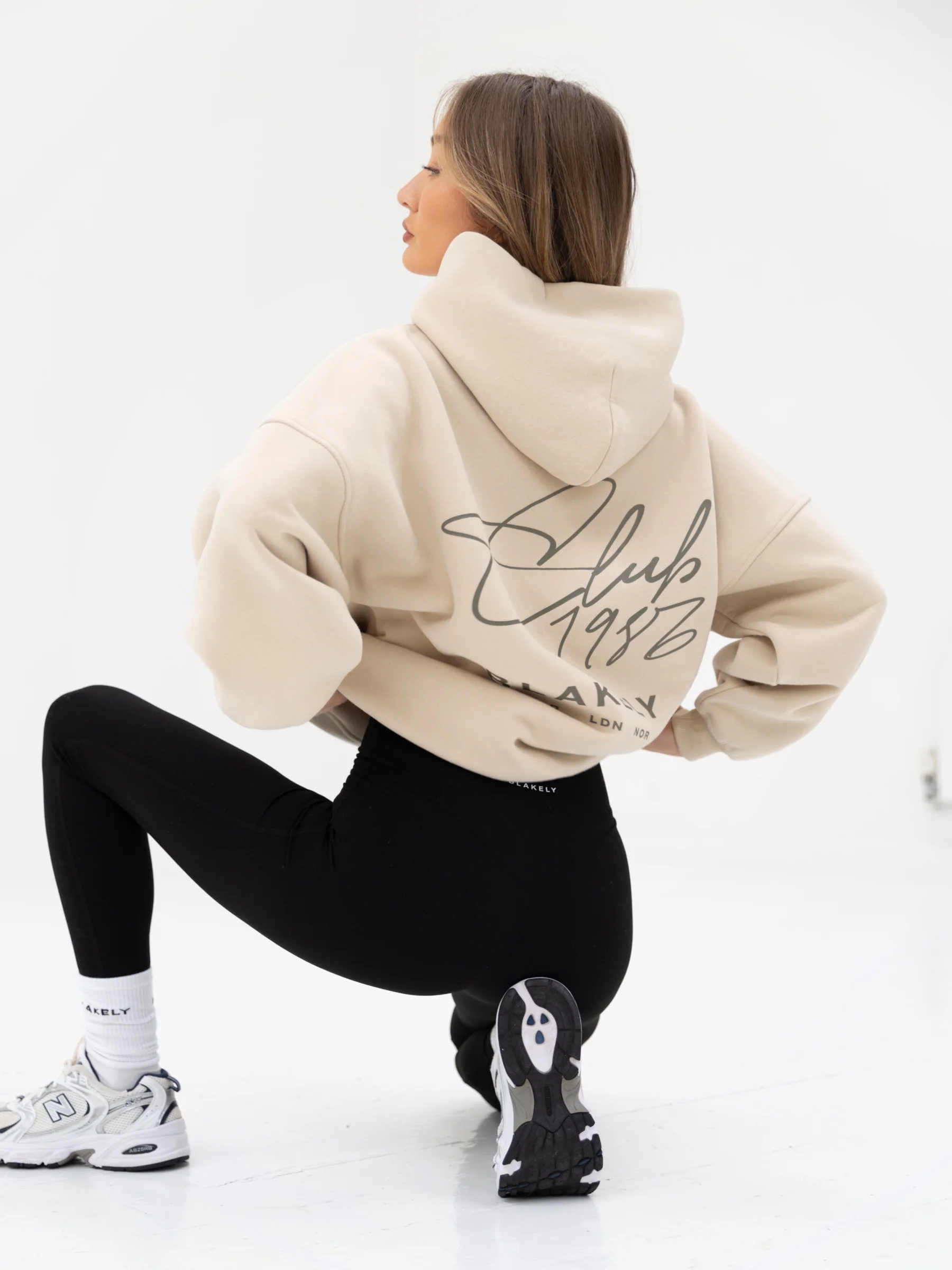 Club Oversized Hoodie - Bone - E-Cigarette Wholesale