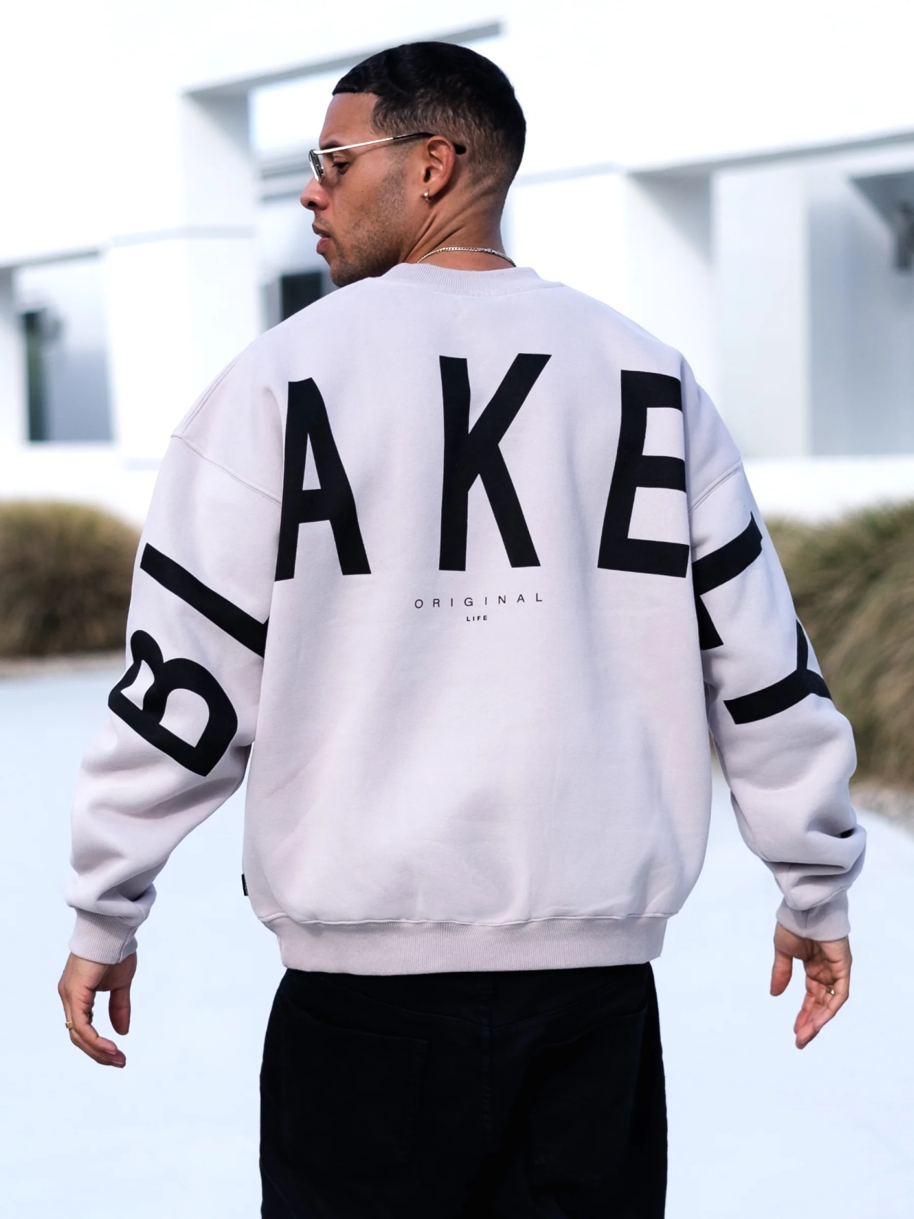 Idris Oversized Jumper - Stone - E-Cigarette Wholesale