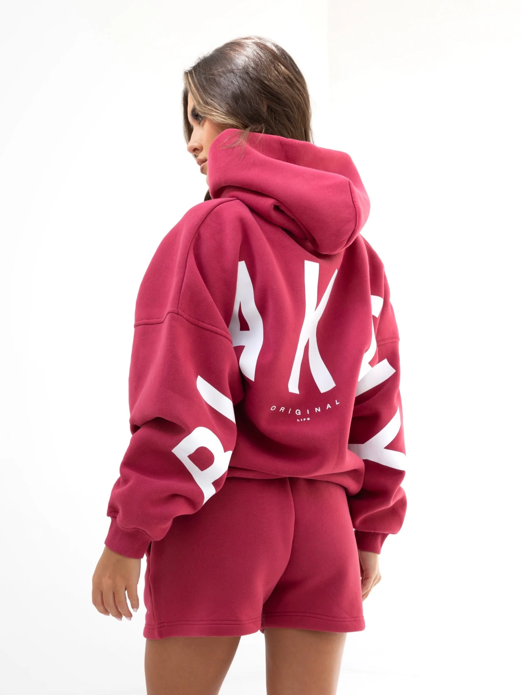 Isabel Oversized Hoodie - Deep Pink - E-Cigarette Wholesale