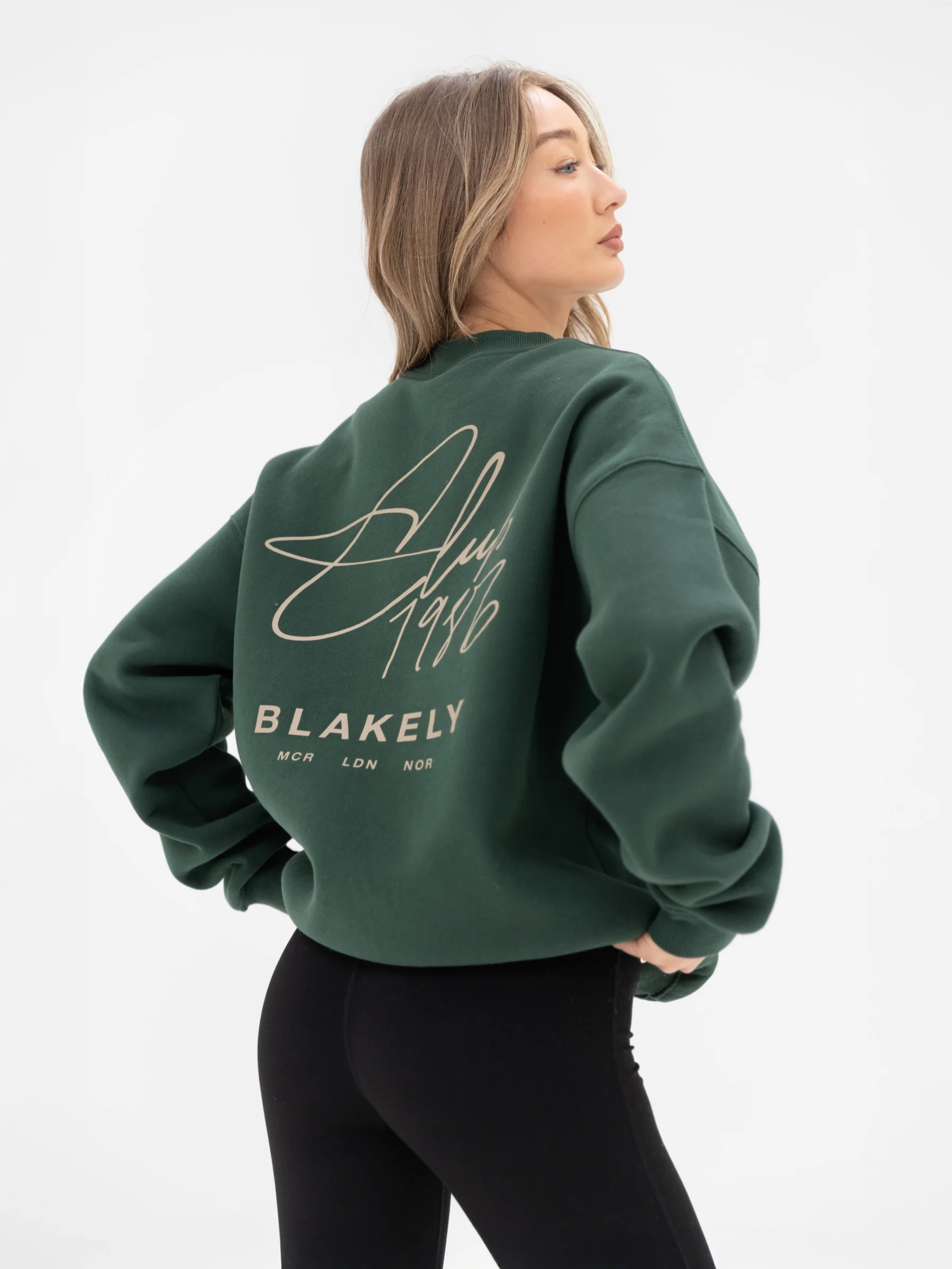 Club Oversized Jumper - Forest Green - E-Cigarette Wholesale