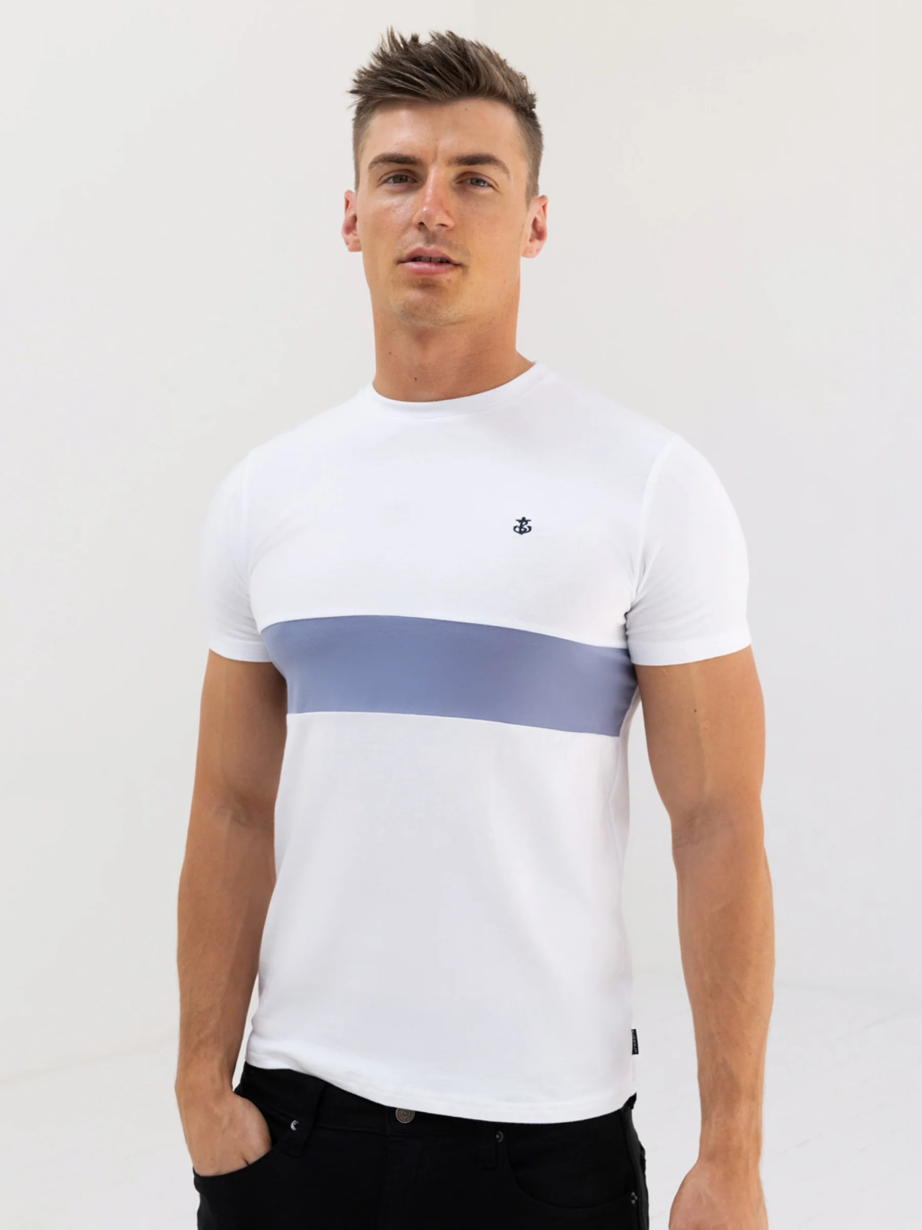 Iowa T-Shirt - White & Blue - E-Cigarette Wholesale