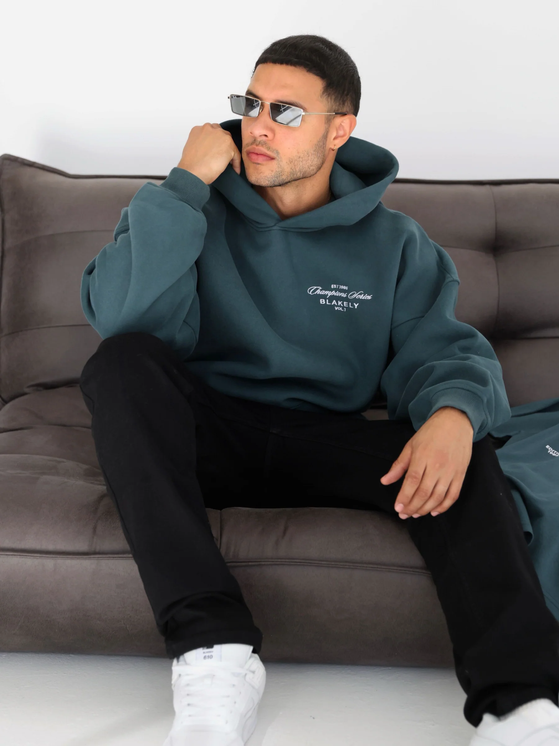 Champions Relaxed Hoodie - Teal Green - E-Cigarette Wholesale