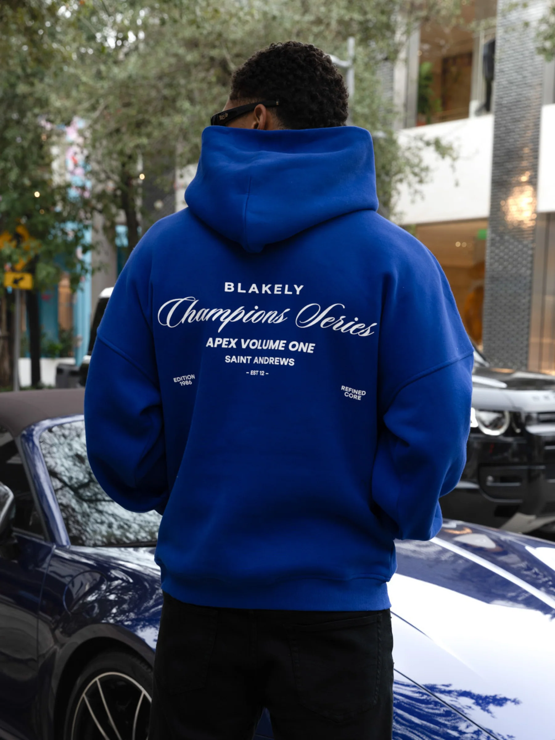 Champions Relaxed Hoodie - Cobalt Blue - E-Cigarette Wholesale