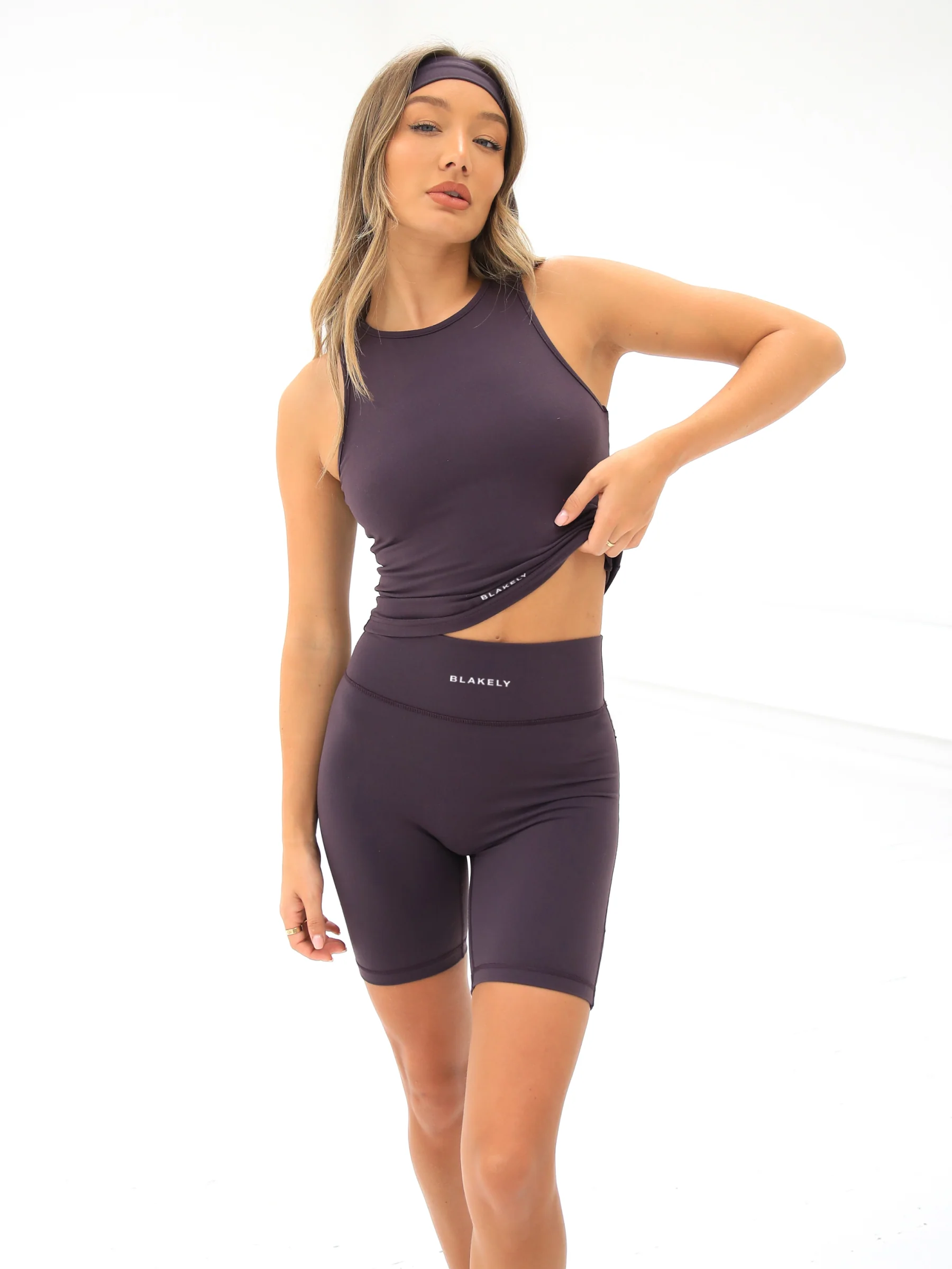 Ultimate Soft Lifestyle Vest & Shorts Set - Plum - E-Cigarette Wholesale
