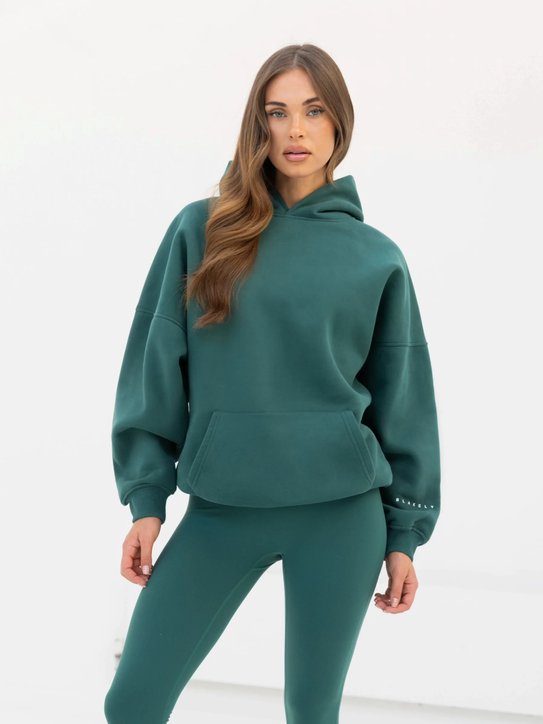 Isabel Oversized Hoodie - Pine Green - E-Cigarette Wholesale